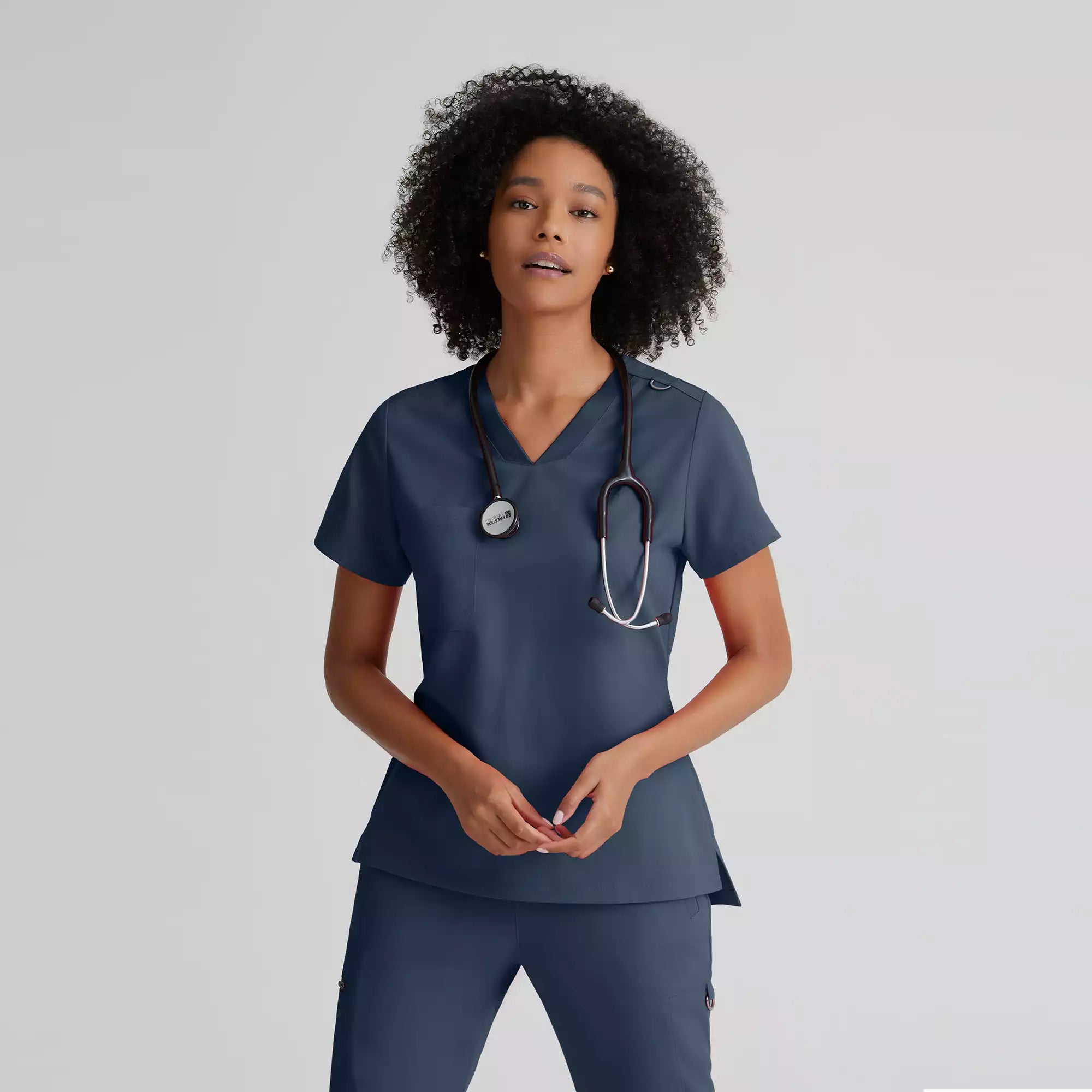 Bree Top-V-Neck Scrub Top | GVST028