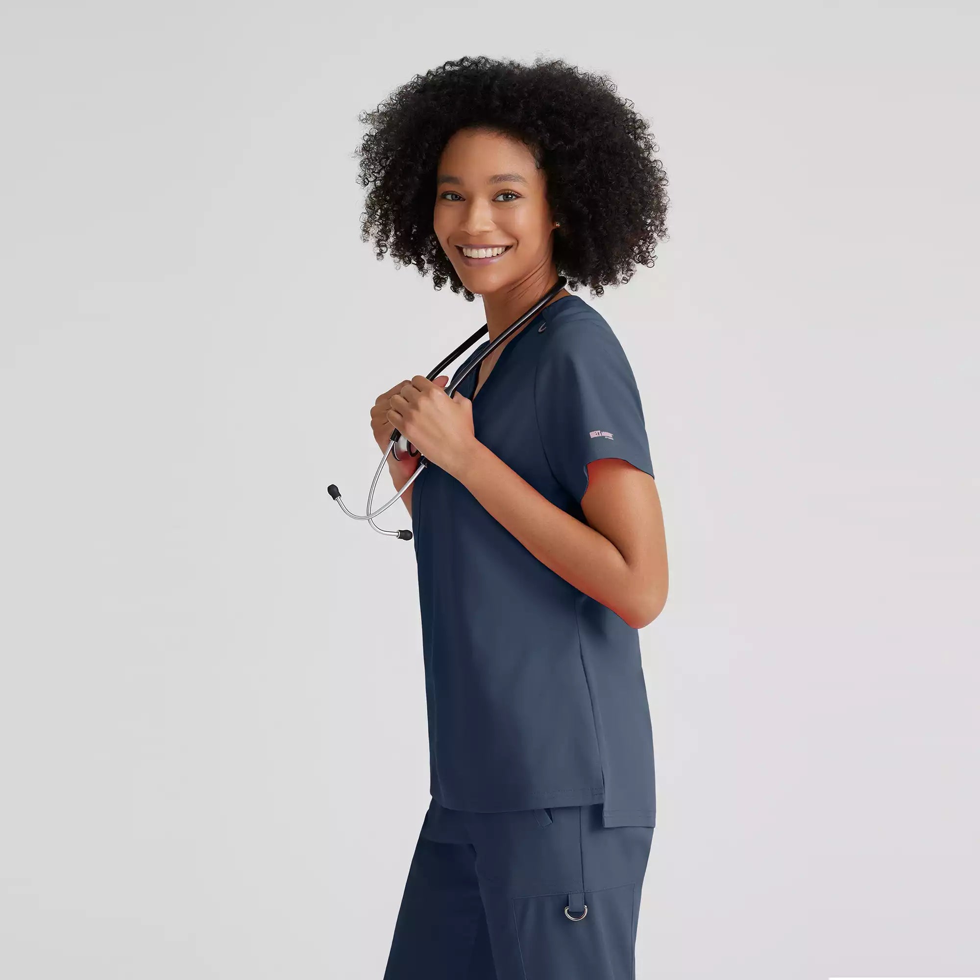Bree Top-V-Neck Scrub Top | GVST028