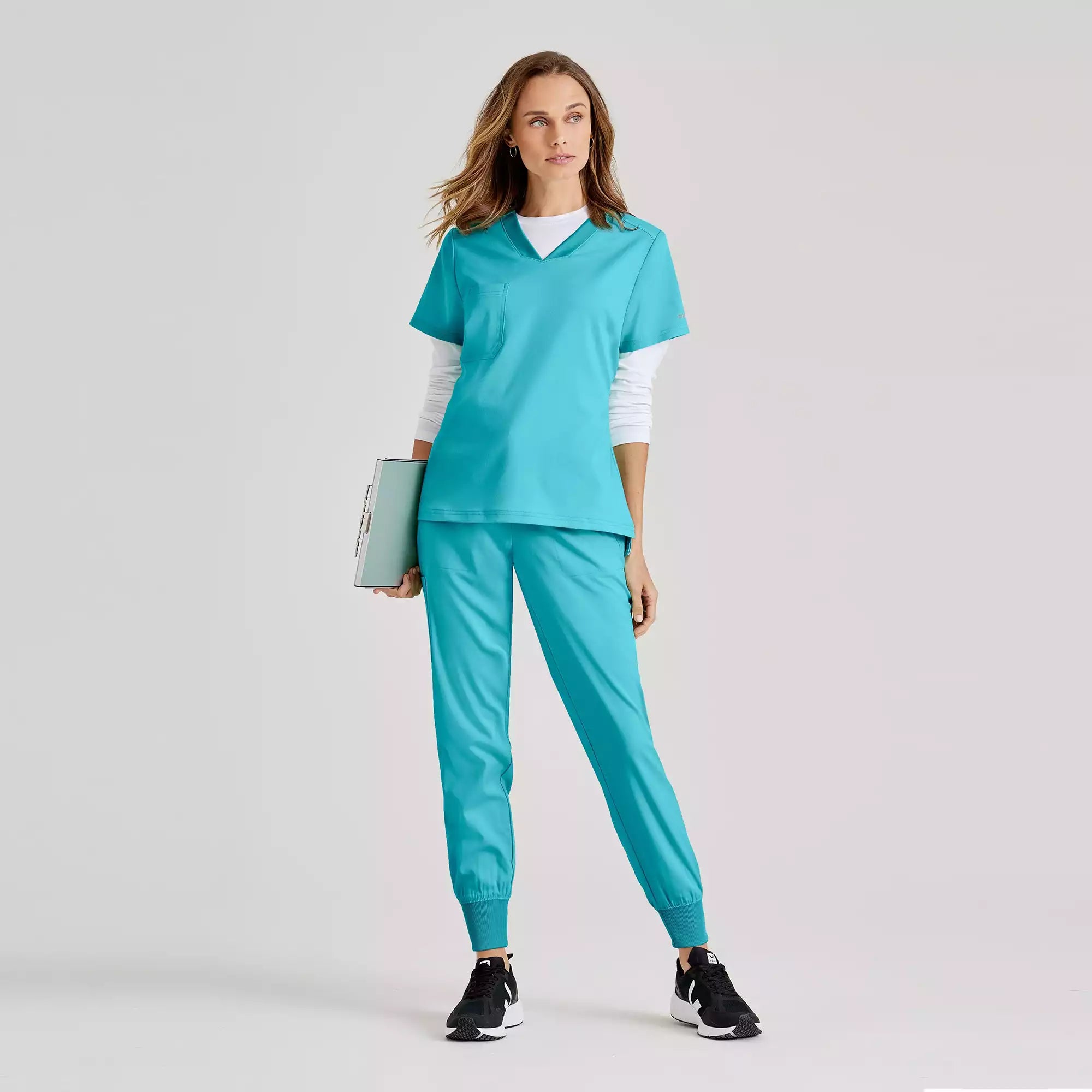 Bree Top-V-Neck Scrub Top | GVST028