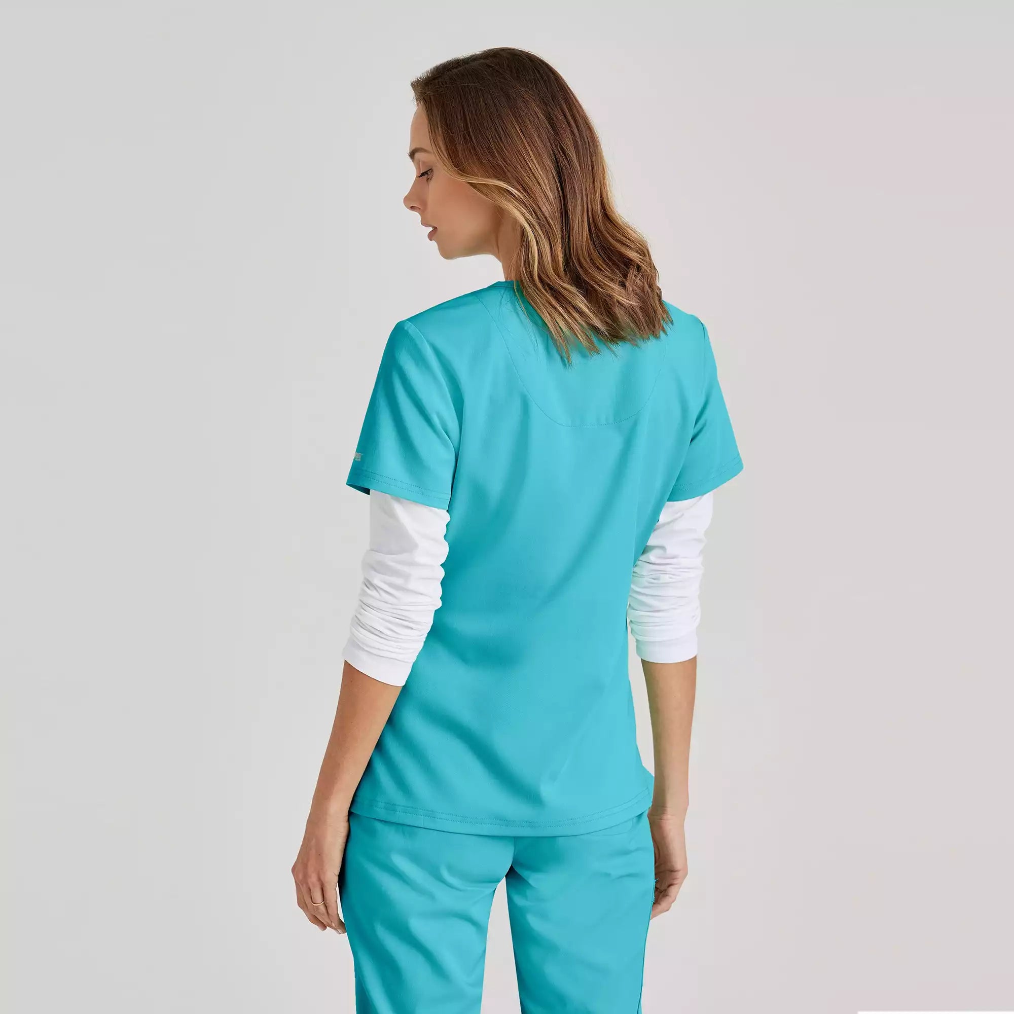 Bree Top-V-Neck Scrub Top | GVST028