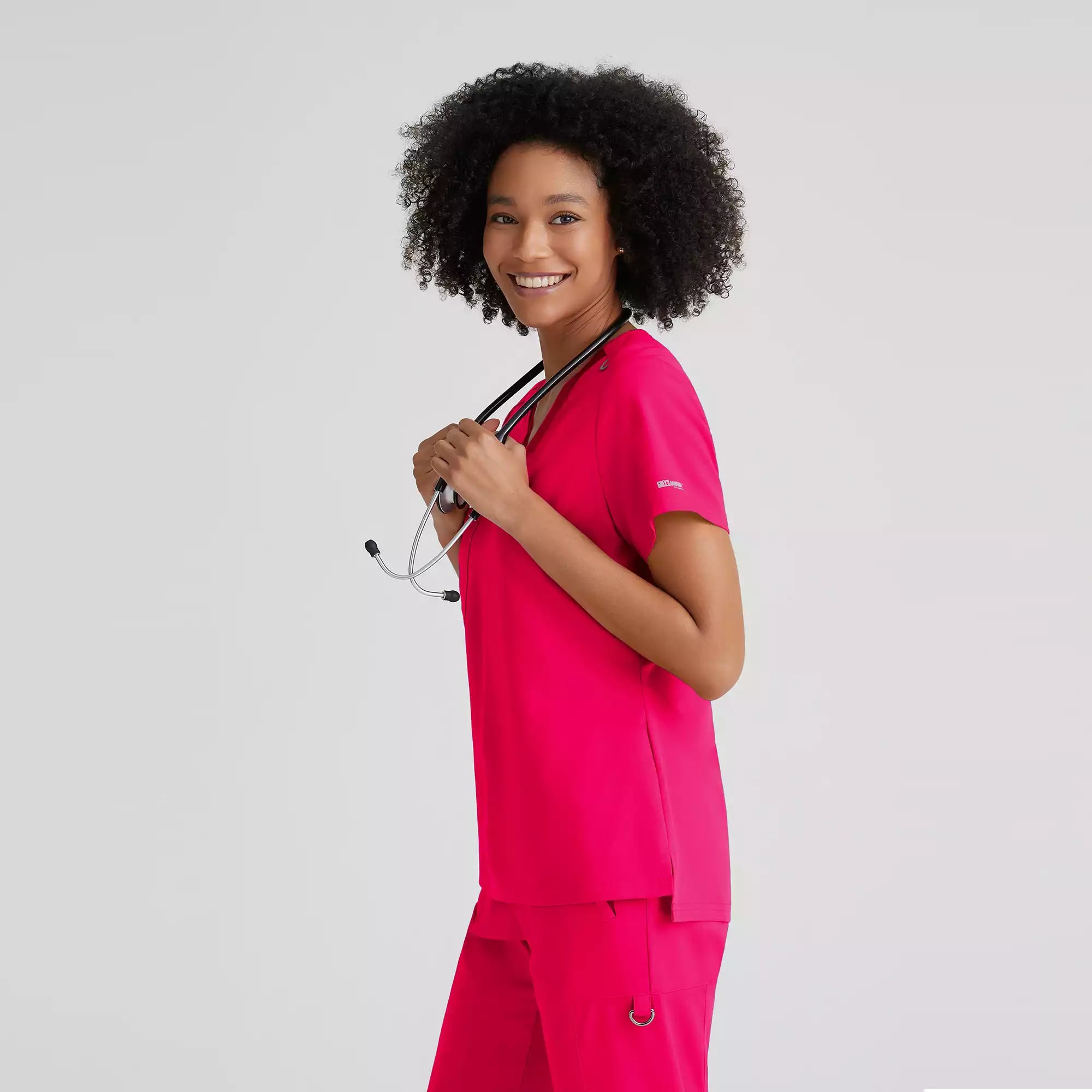 Bree Top-V-Neck Scrub Top | GVST028