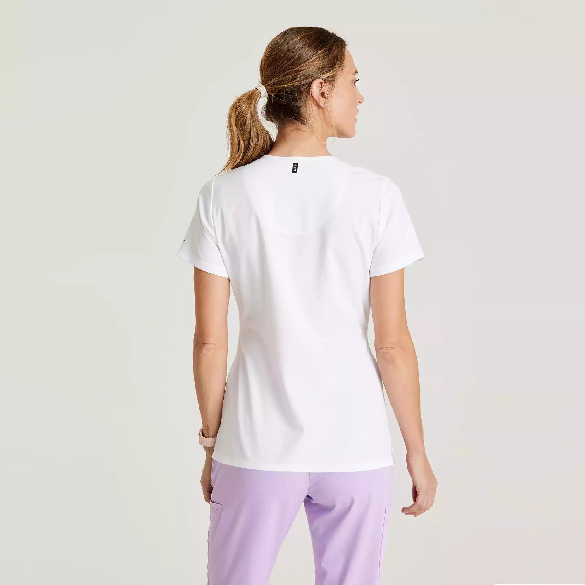 Bree Top-V-Neck Scrub Top | GVST028