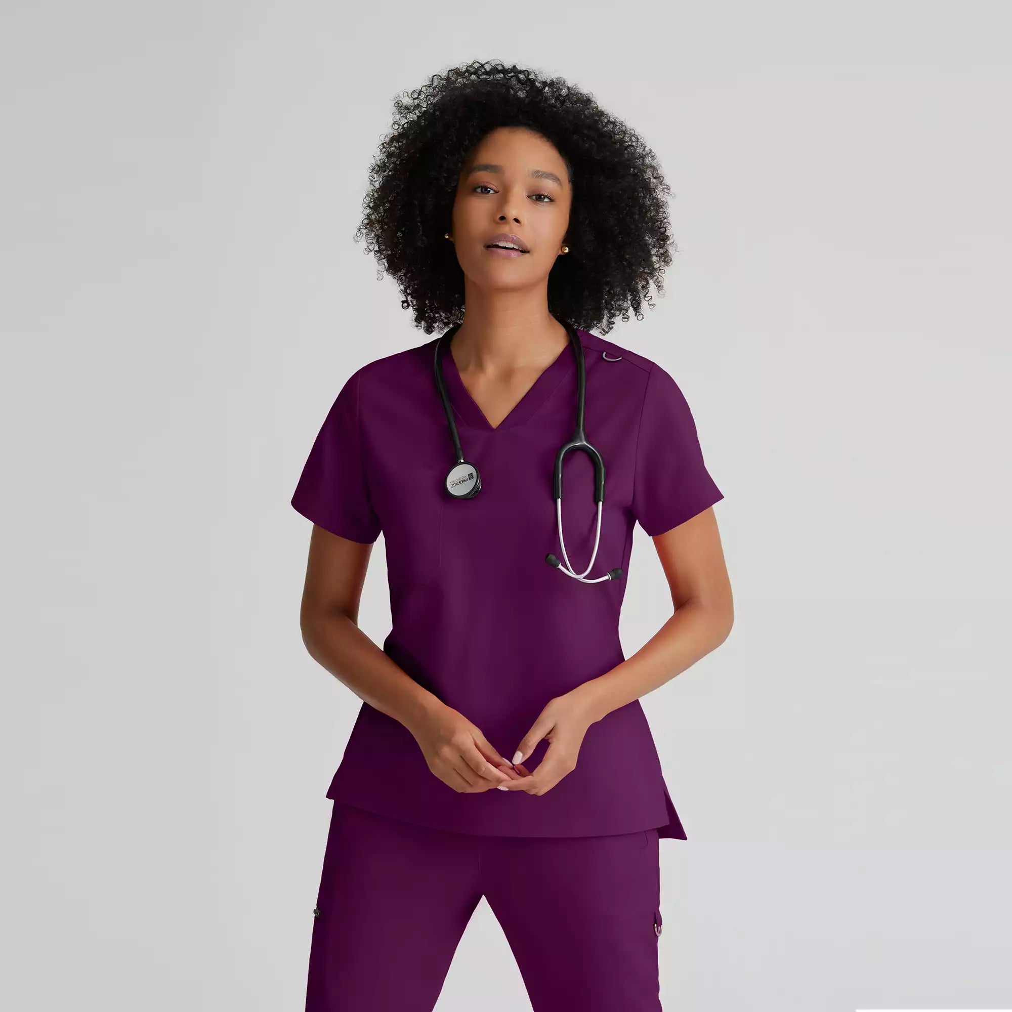 Bree Top-V-Neck Scrub Top | GVST028