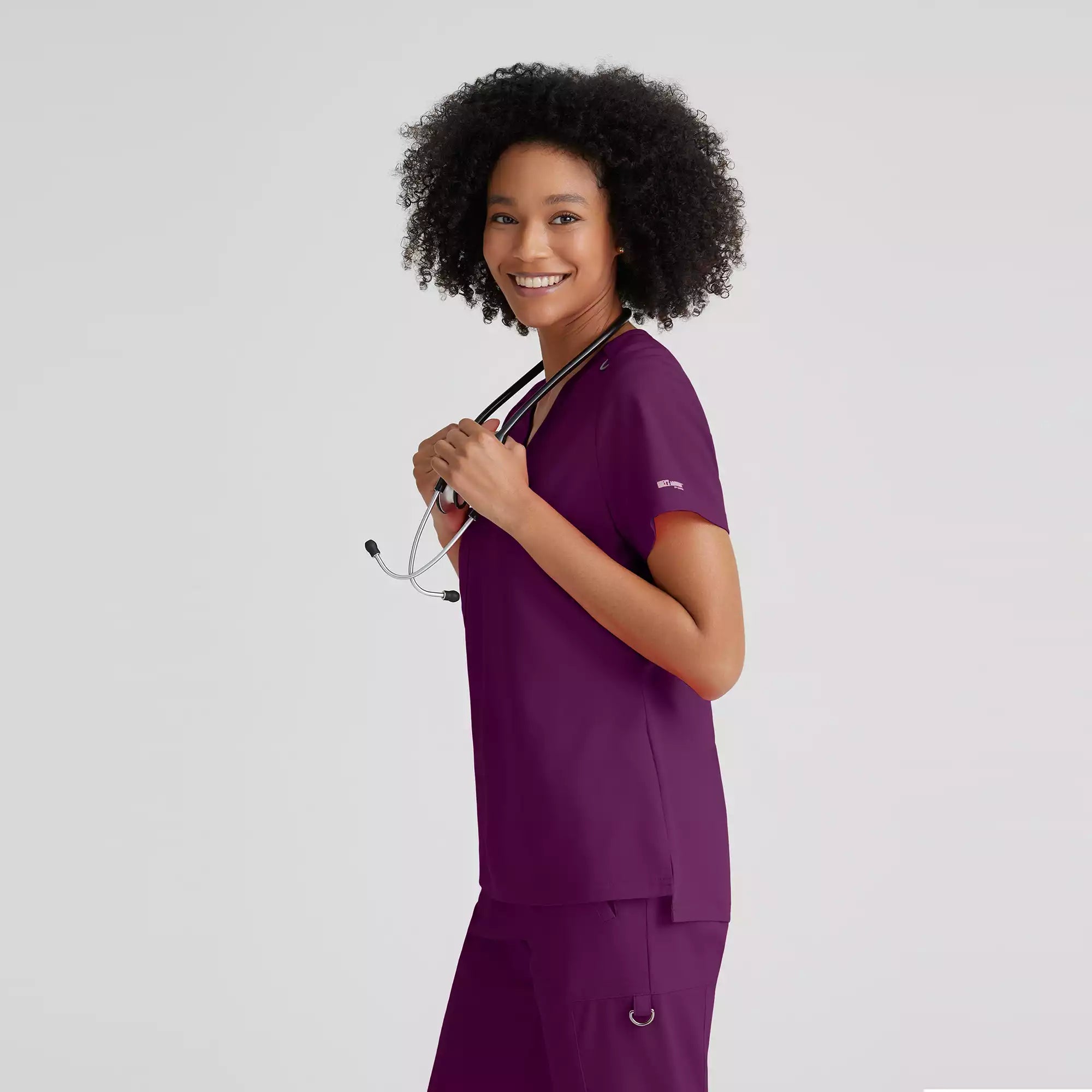 Bree Top-V-Neck Scrub Top | GVST028