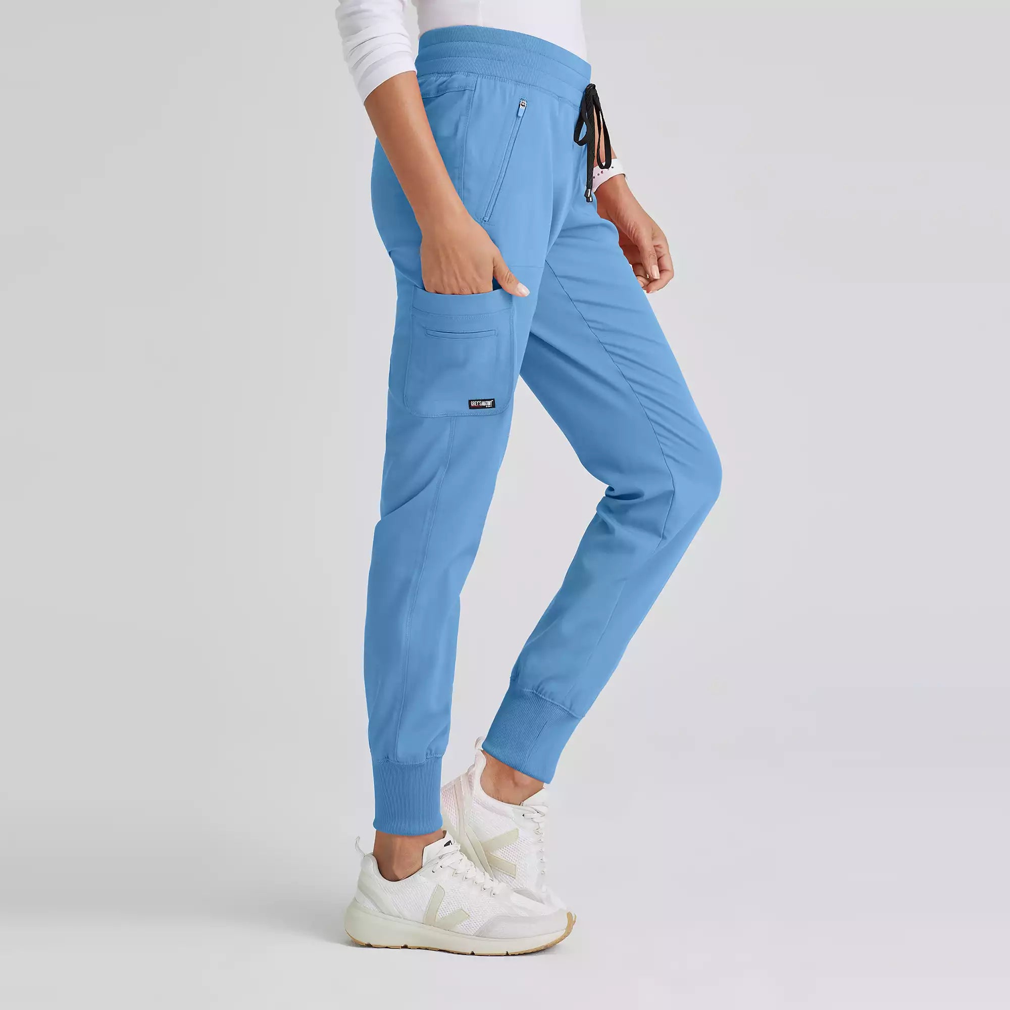 Grey's Anatomy Spandex Stretch Eden Jogger-5 Pocket Scrubs | GRSP537