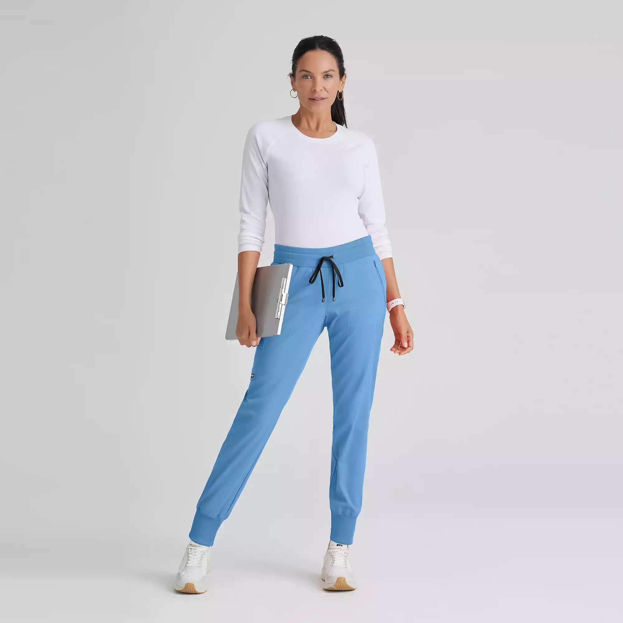 Grey's Anatomy Spandex Stretch Eden Jogger-5 Pocket Scrubs | GRSP537