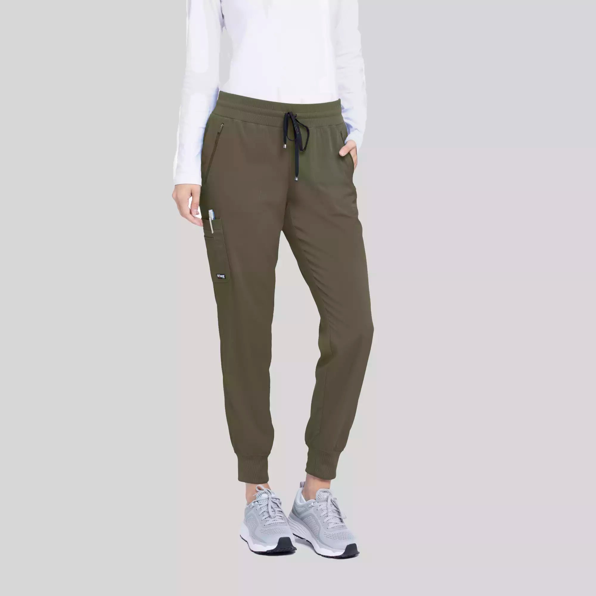 Grey's Anatomy Spandex Stretch Eden Jogger-5 Pocket Scrubs | GRSP537