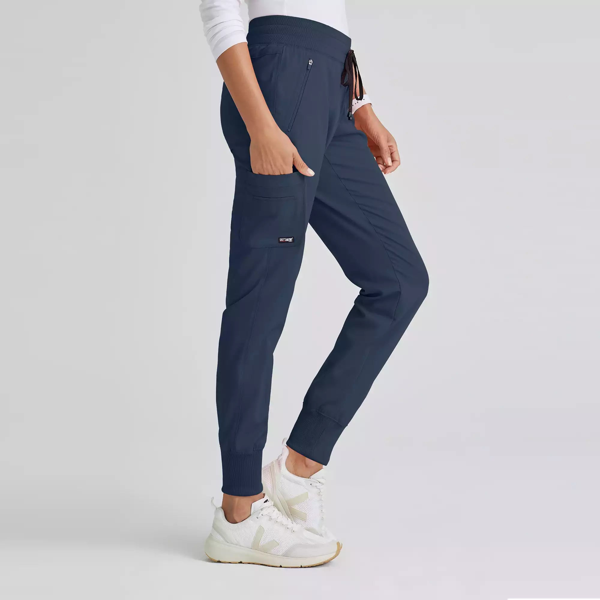 Grey's Anatomy Spandex Stretch Eden Jogger-5 Pocket Scrubs | GRSP537