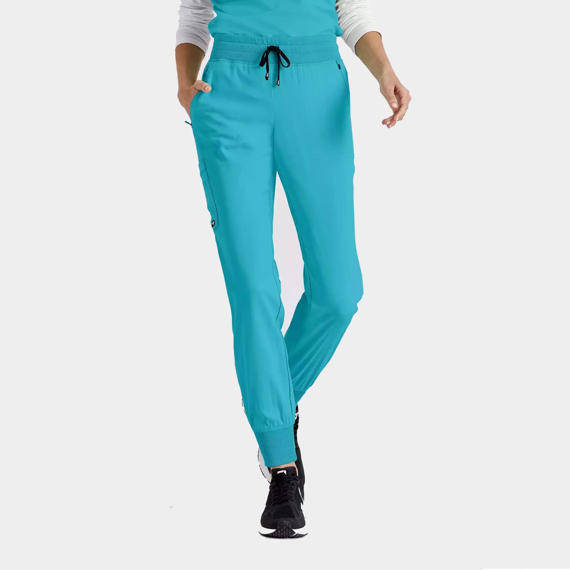 Grey's Anatomy Spandex Stretch Eden Jogger-5 Pocket Scrubs | GRSP537