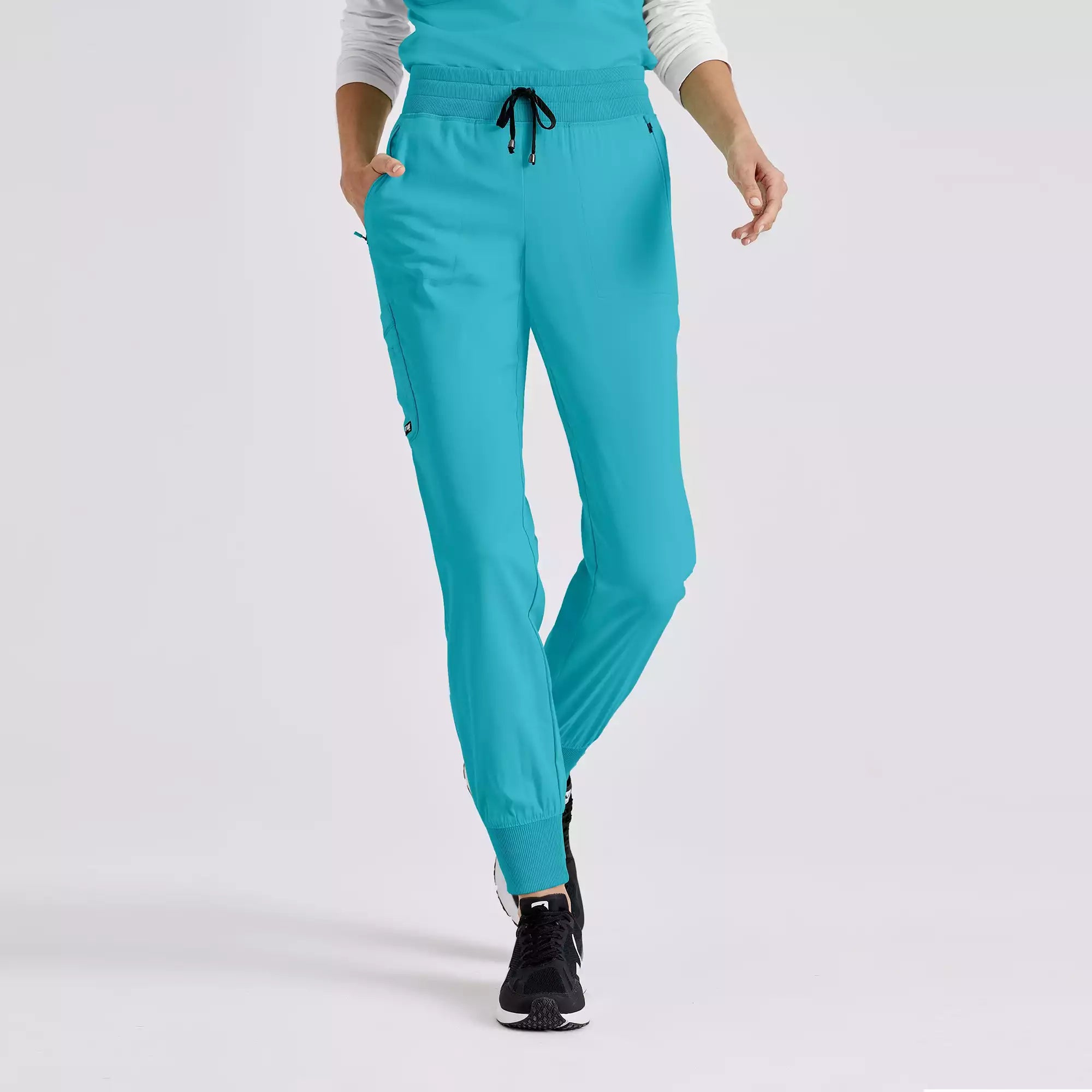 Grey's Anatomy Spandex Stretch Eden Jogger-5 Pocket Scrubs | GRSP537