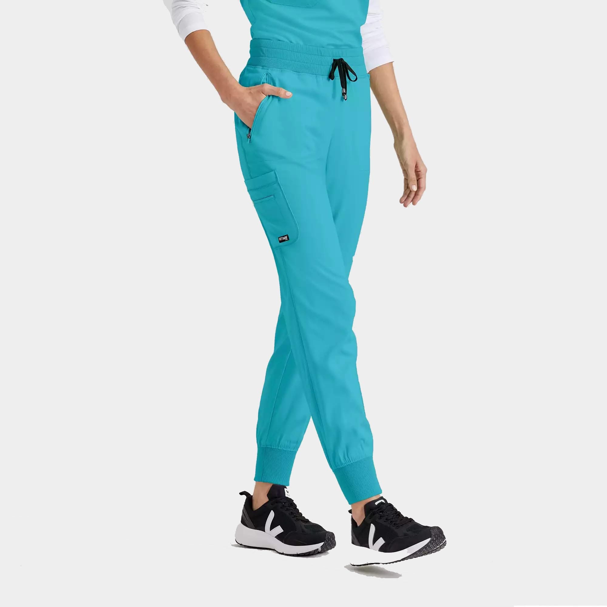 Grey's Anatomy Spandex Stretch Eden Jogger-5 Pocket Scrubs | GRSP537