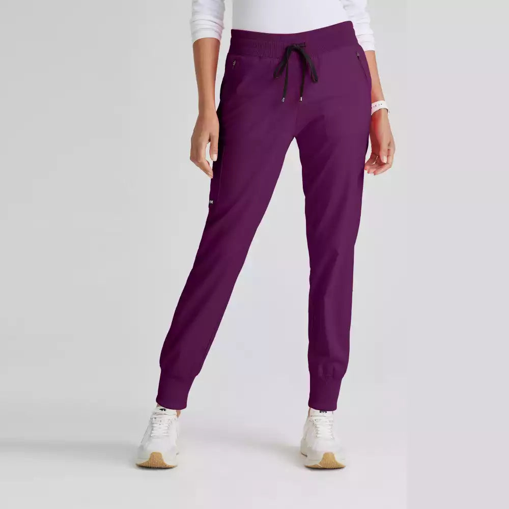 Grey's Anatomy Spandex Stretch Eden Jogger-5 Pocket Scrubs | GRSP537