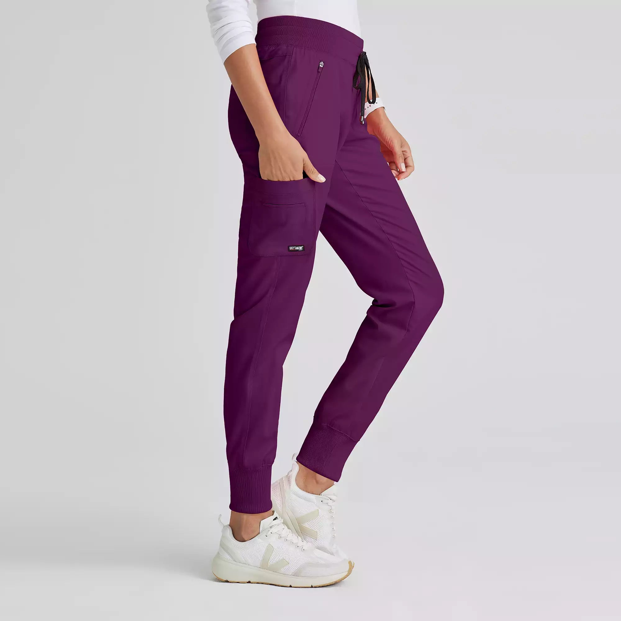 Grey's Anatomy Spandex Stretch Eden Jogger-5 Pocket Scrubs | GRSP537