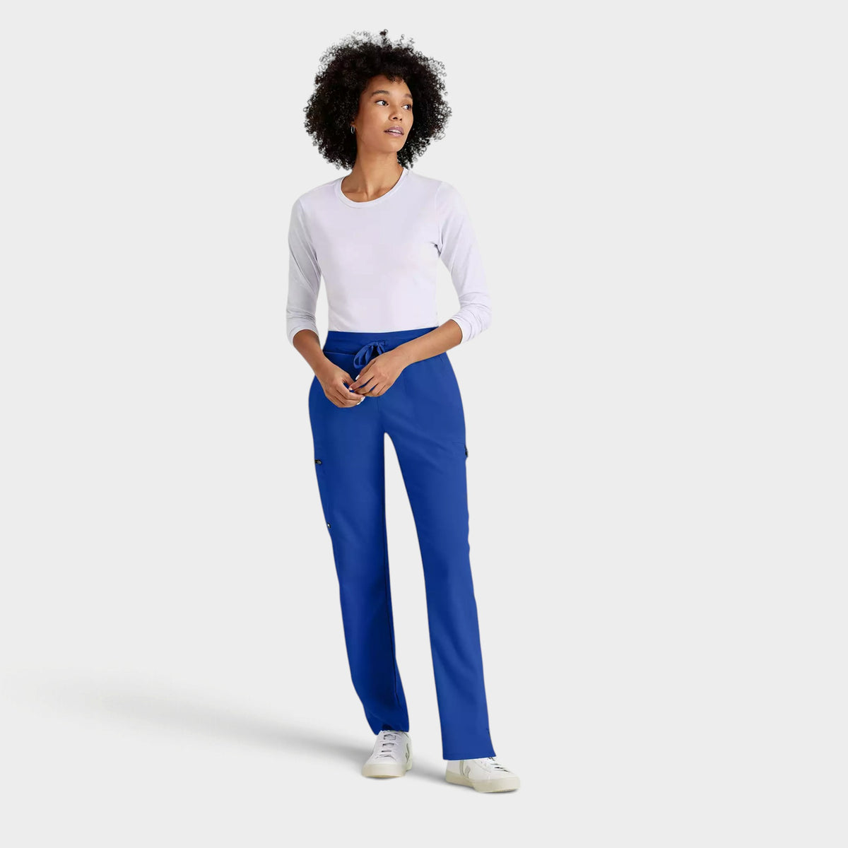 Kim 3-Pocket Mid-Rise Straight Leg Pant | GRSP500