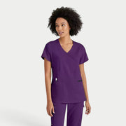 Kim 3-Pocket V-Neck Top | GRST001