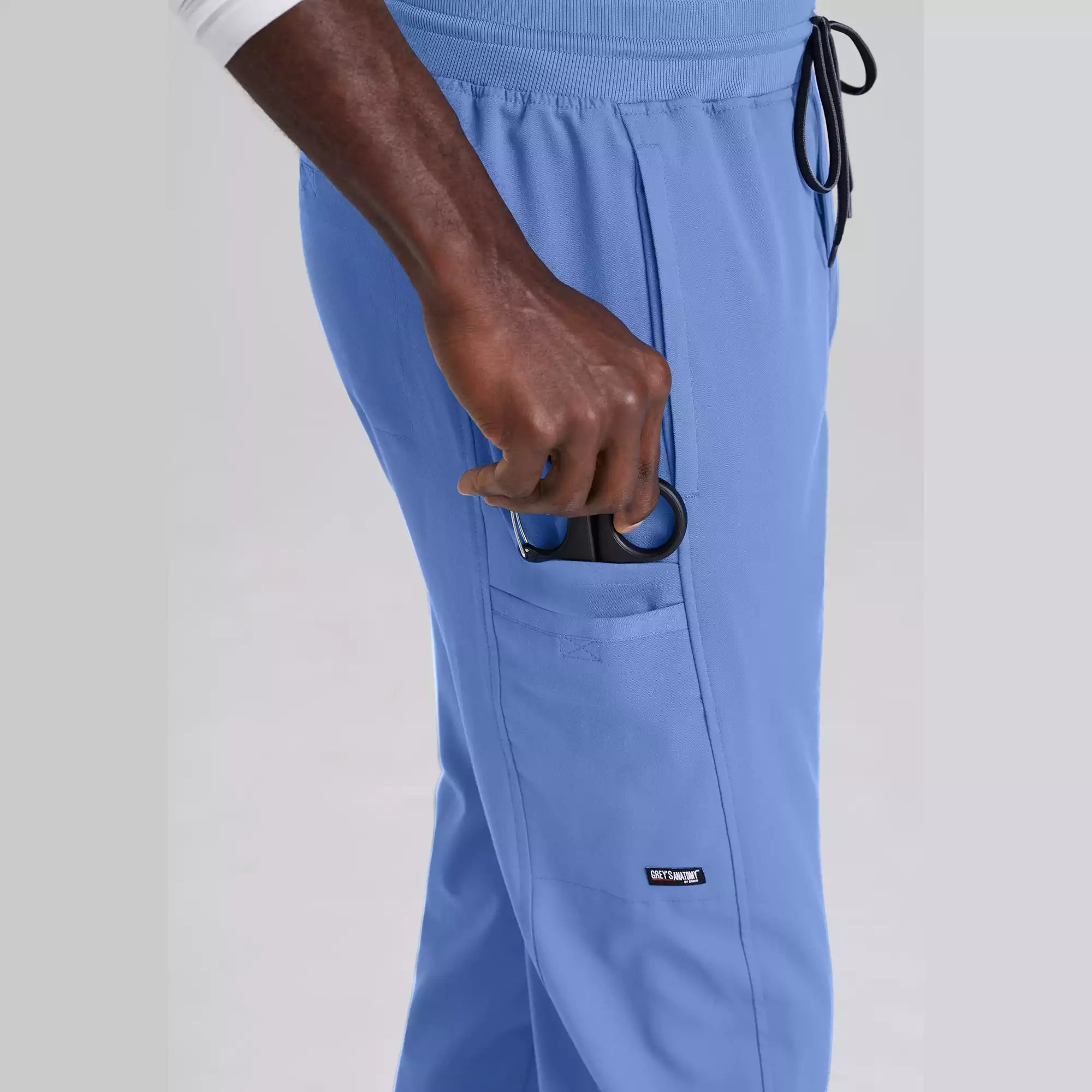 Grey's Anatomy Spandex Stretch Men's 6 Pocket Straight Pant | GRSP617