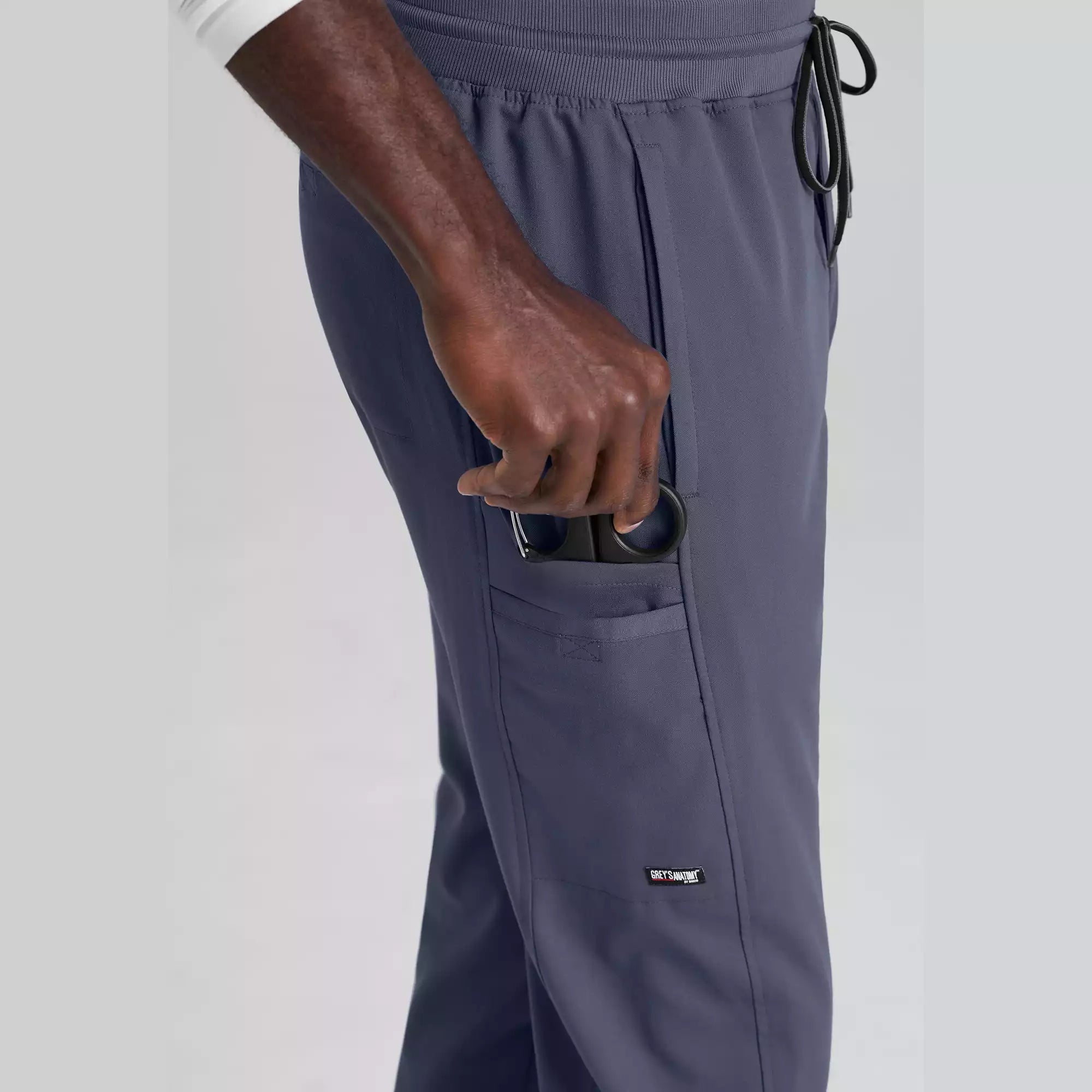 Grey's Anatomy Spandex Stretch Men's 6 Pocket Straight Pant | GRSP617