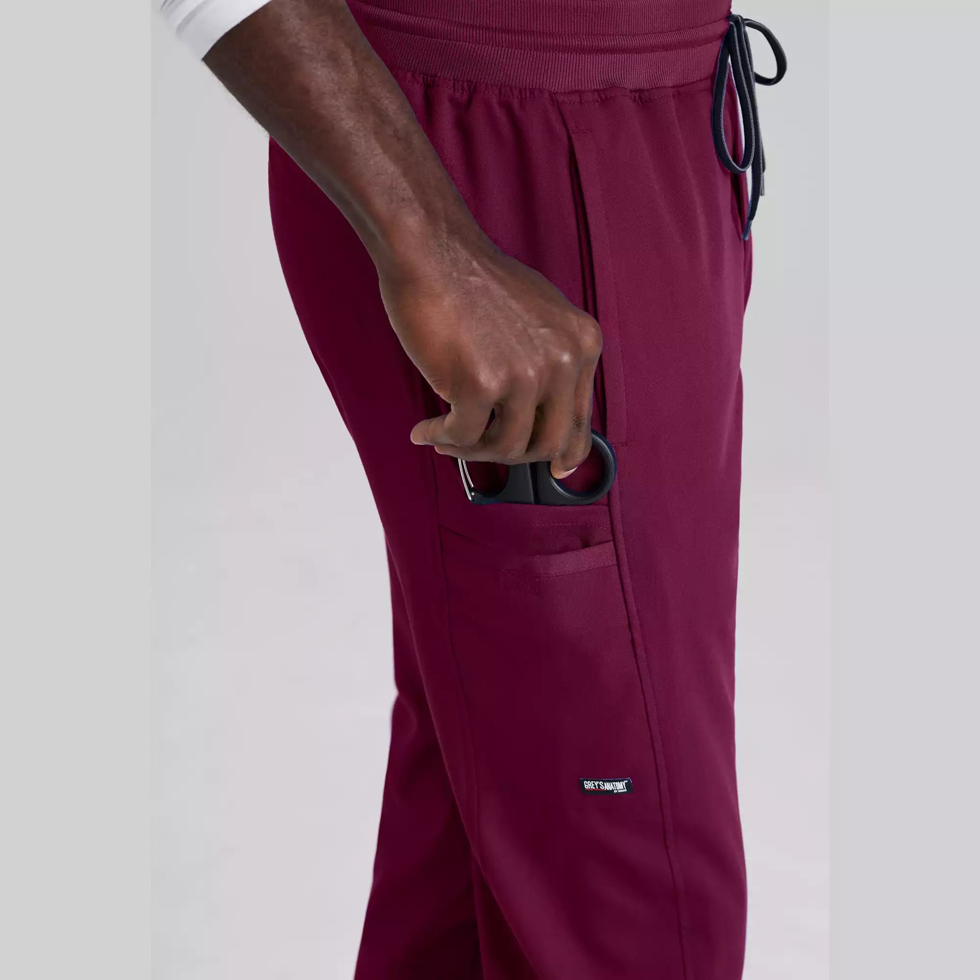 Grey's Anatomy Spandex Stretch Men's 6 Pocket Straight Pant | GRSP617