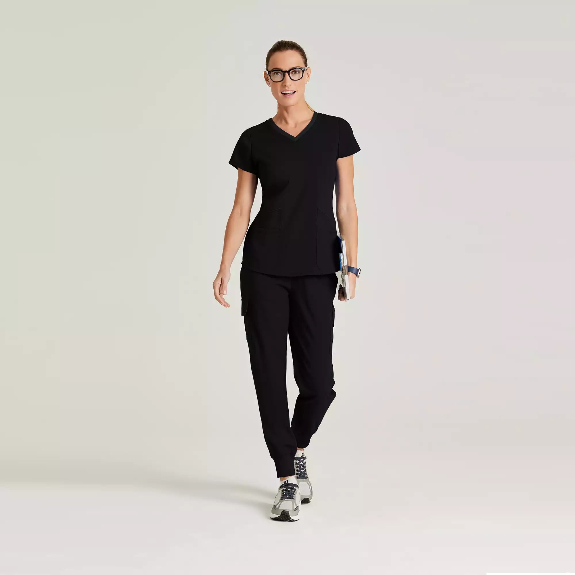 Grey's Anatomy Spandex Stretch Women's 5 Pocket Two-Toned Jogge | GRSP639