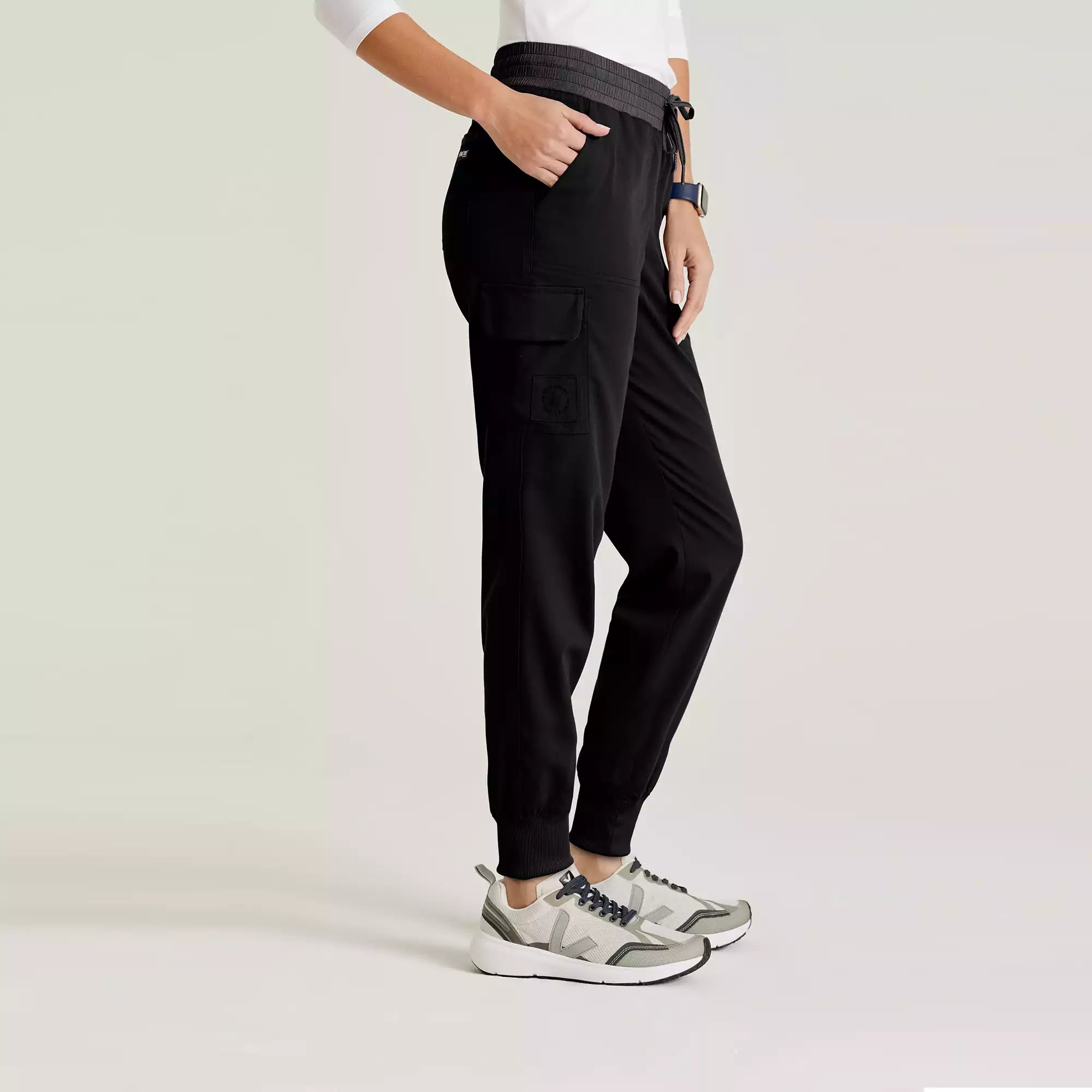 Grey's Anatomy Spandex Stretch Women's 5 Pocket Two-Toned Jogge | GRSP639