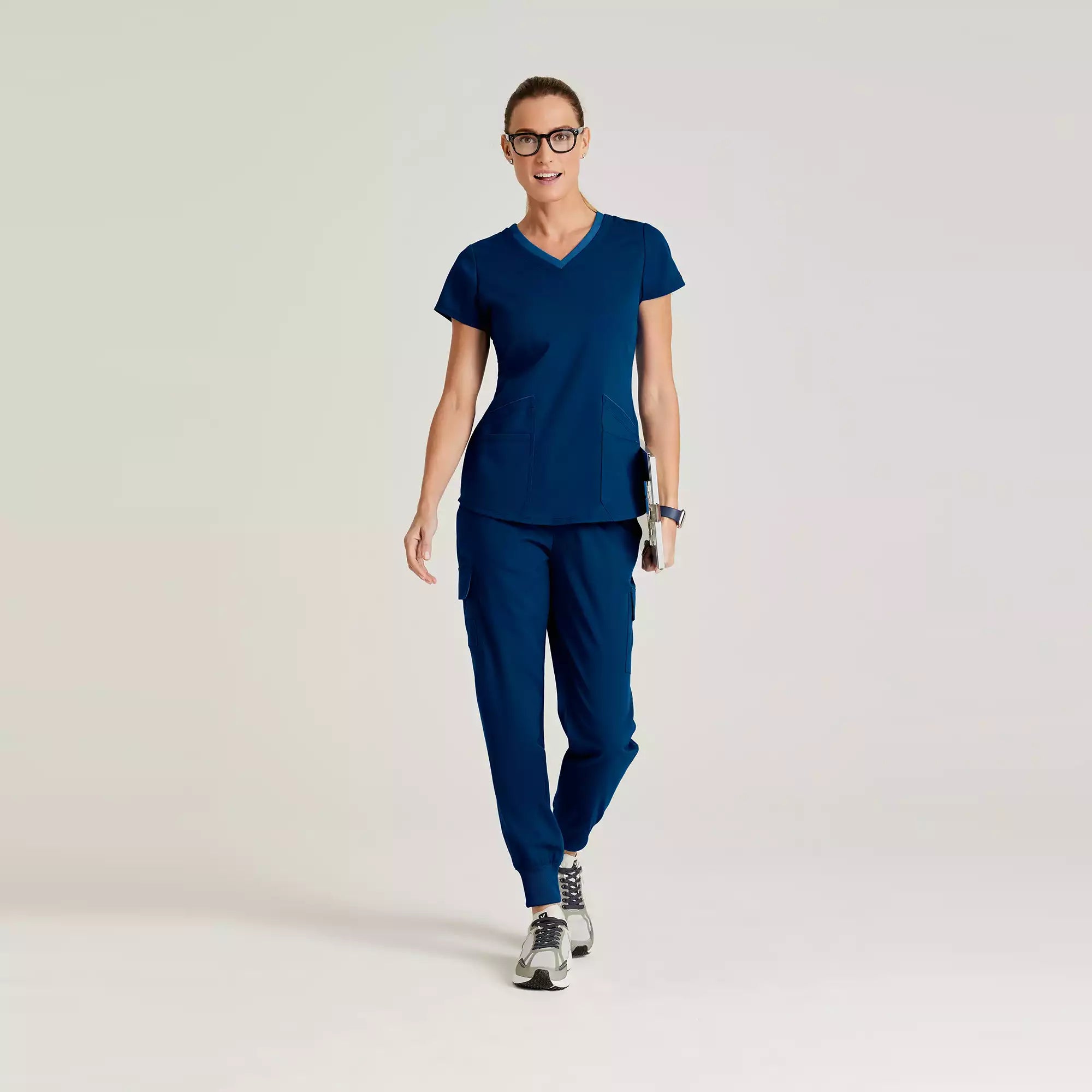 Grey's Anatomy Spandex Stretch Women's 5 Pocket Two-Toned Jogge | GRSP639