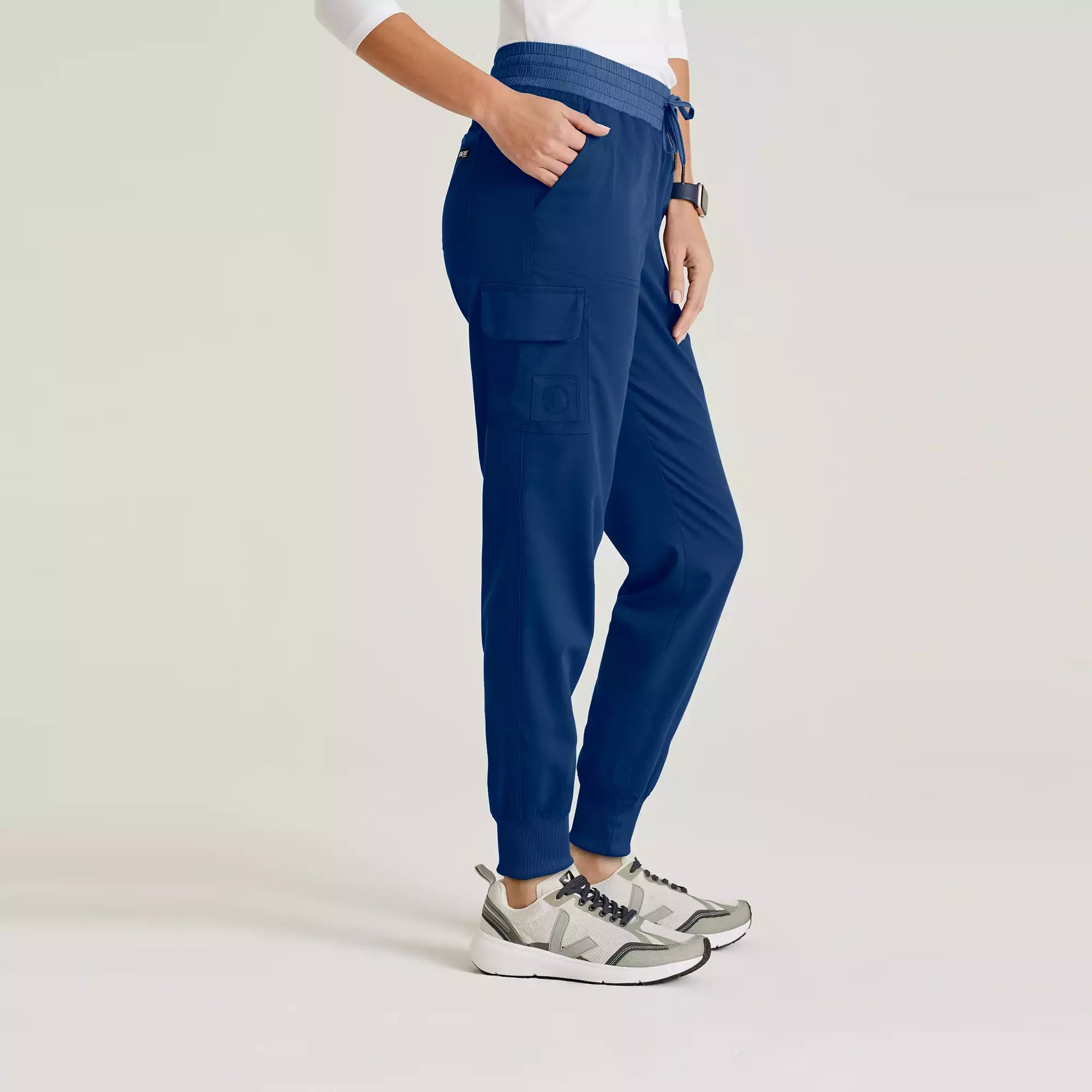 Grey's Anatomy Spandex Stretch Women's 5 Pocket Two-Toned Jogge | GRSP639