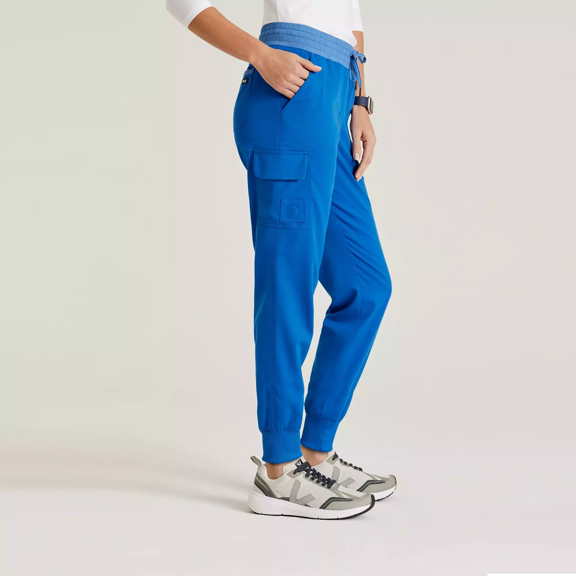 Grey's Anatomy Spandex Stretch Women's 5 Pocket Two-Toned Jogge | GRSP639