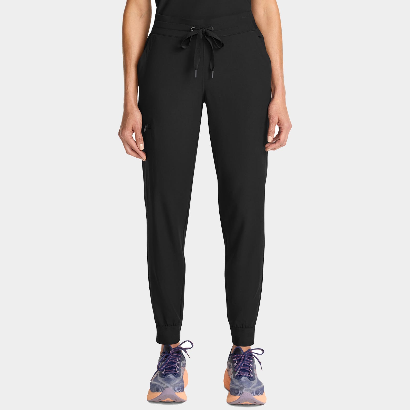 Bekah Mid Rise Jogger Scrub Pant Petite Length | HH155P