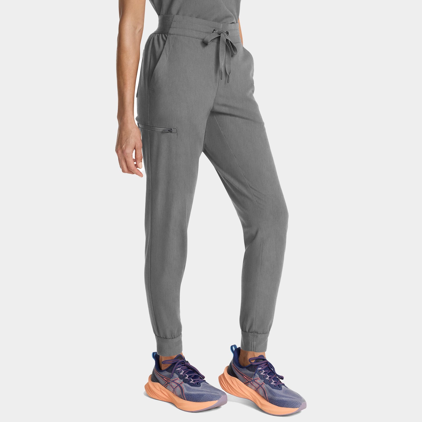 Bekah Mid Rise Jogger Scrub Pant Petite Length | HH155P