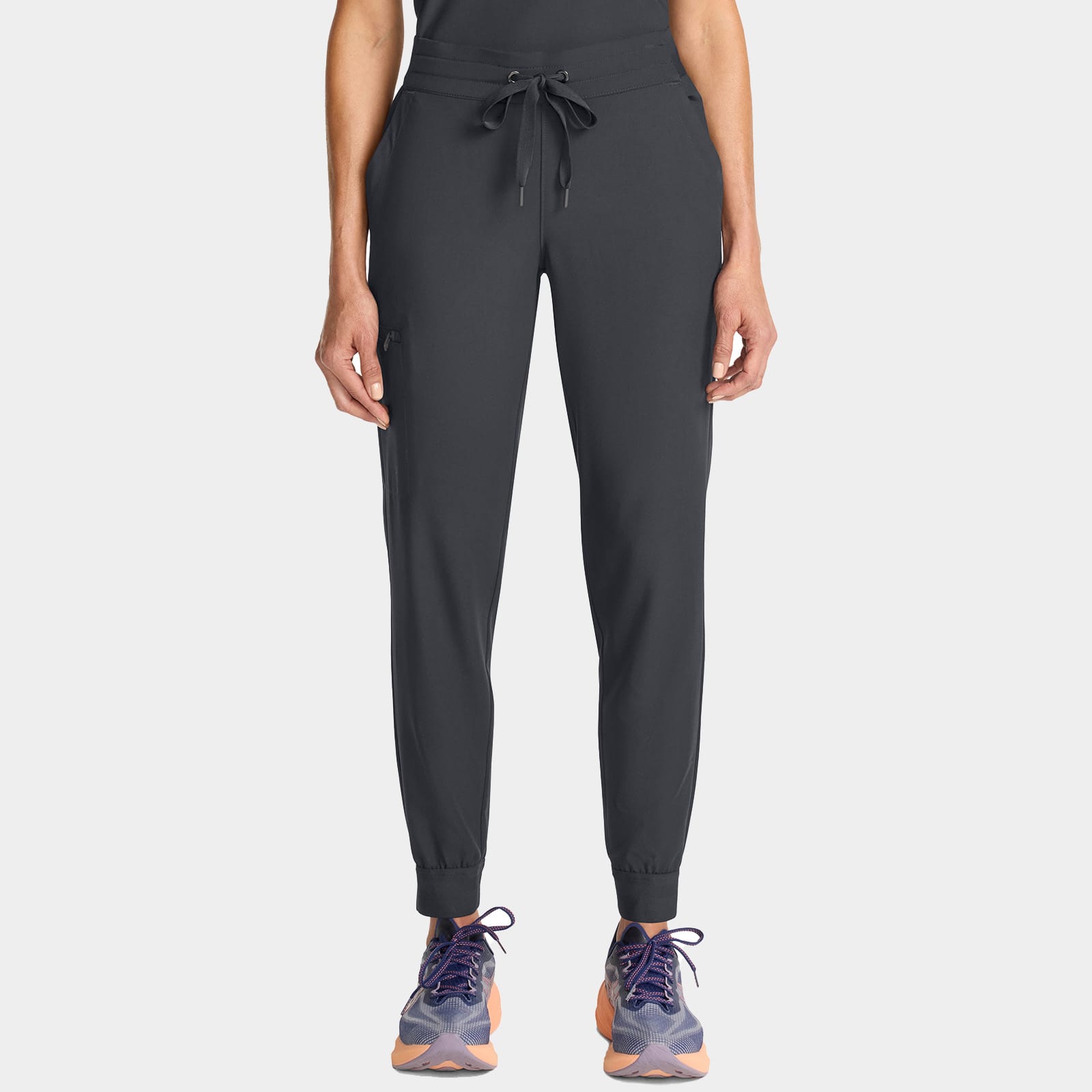 Bekah Mid Rise Jogger Scrub Pant Petite Length | HH155P