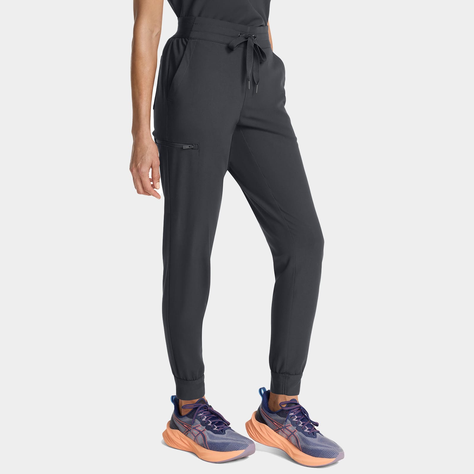 Bekah Mid Rise Jogger Scrub Pant Petite Length | HH155P