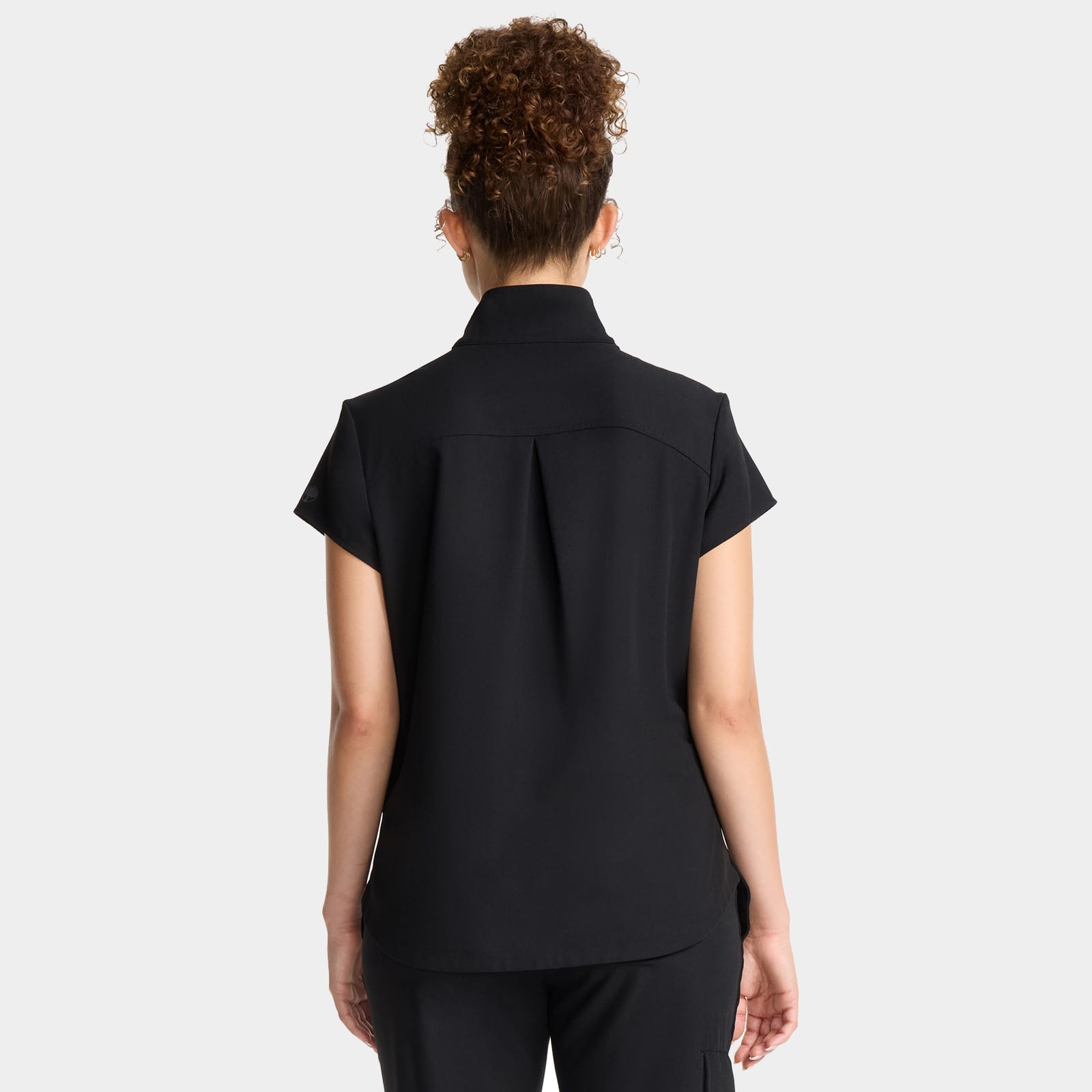 Bella Quarter Zip Scrub Top | HH752