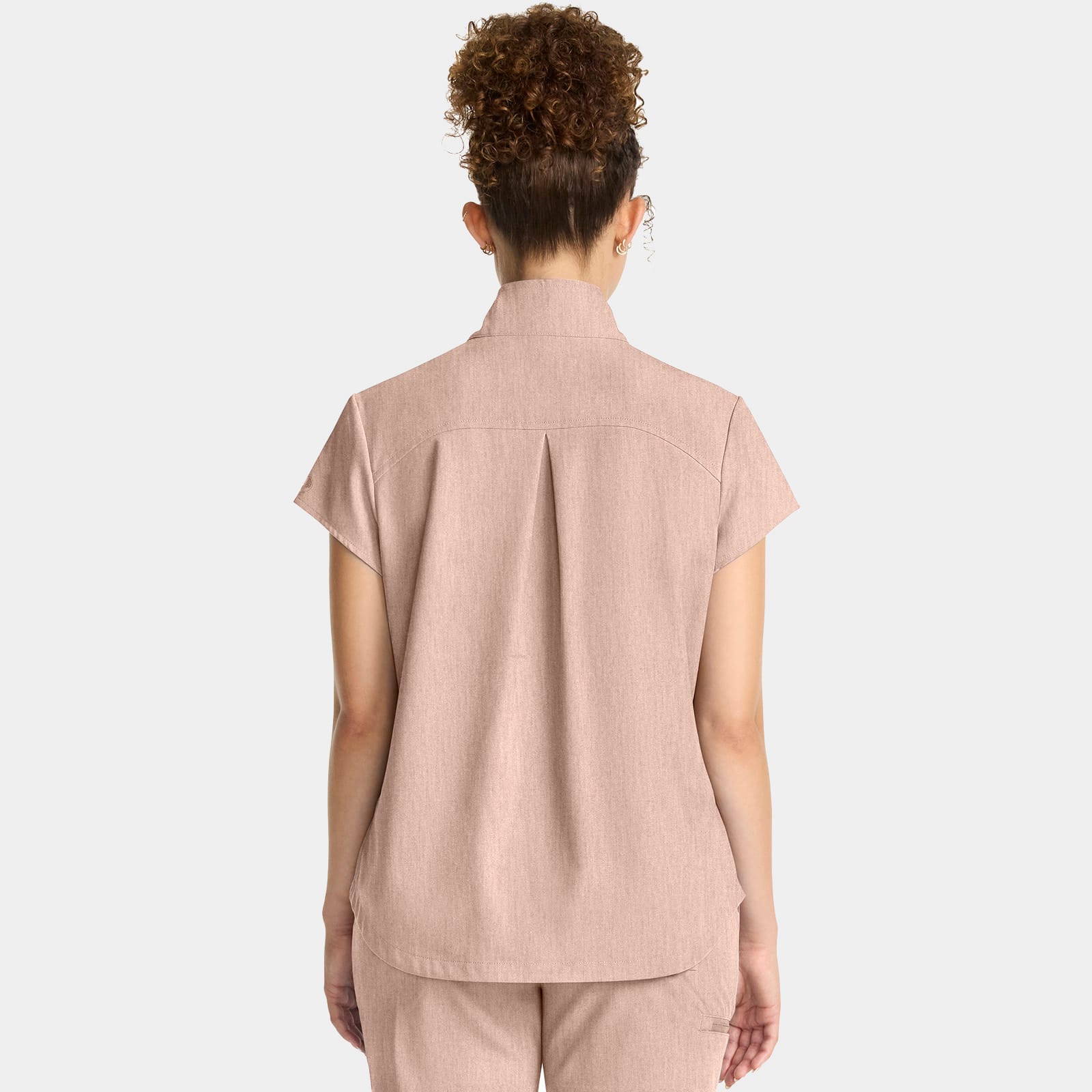 Bella Quarter Zip Scrub Top | HH752