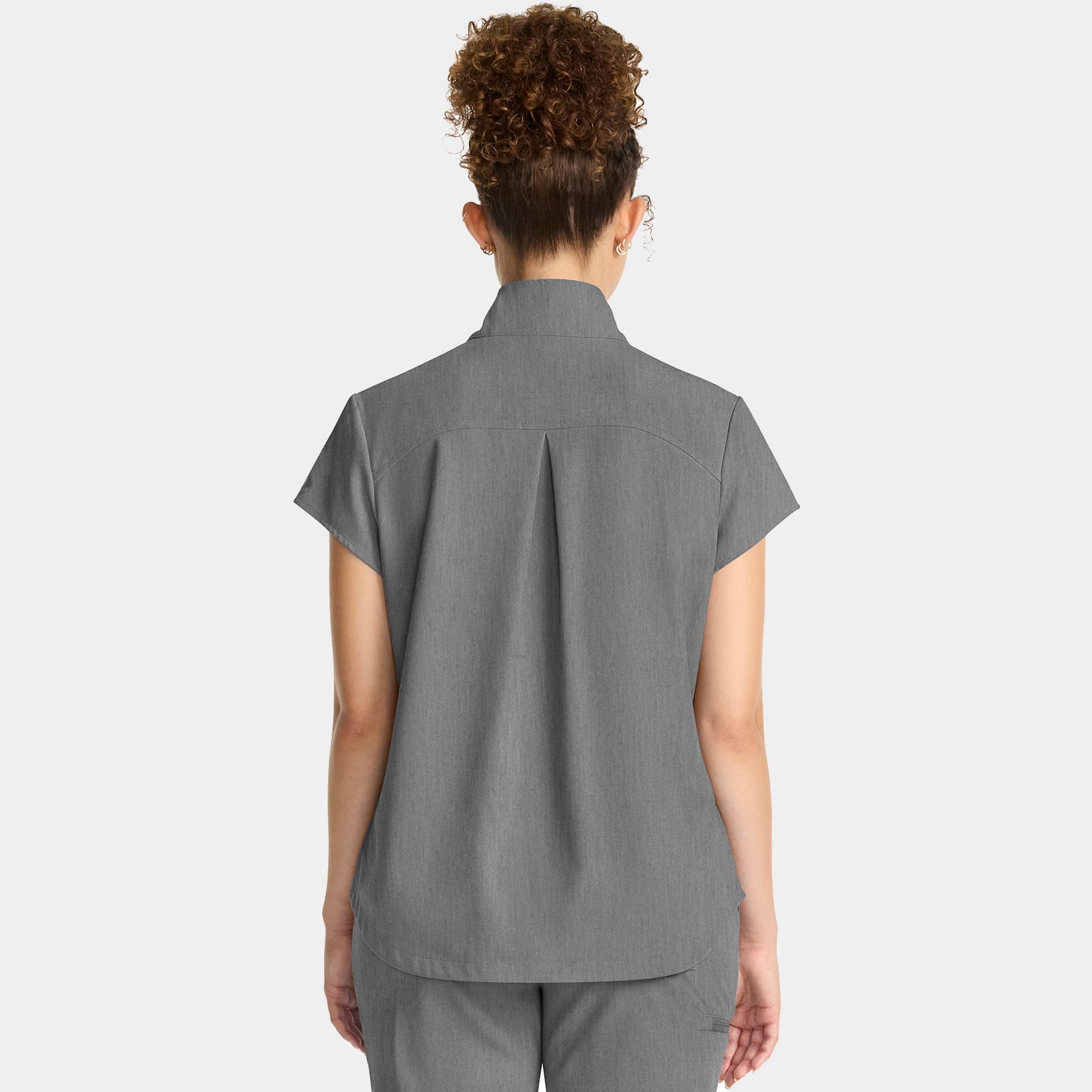 Bella Quarter Zip Scrub Top | HH752