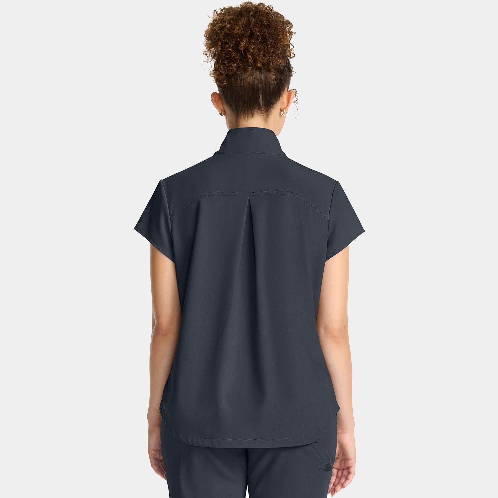 Bella Quarter Zip Scrub Top | HH752