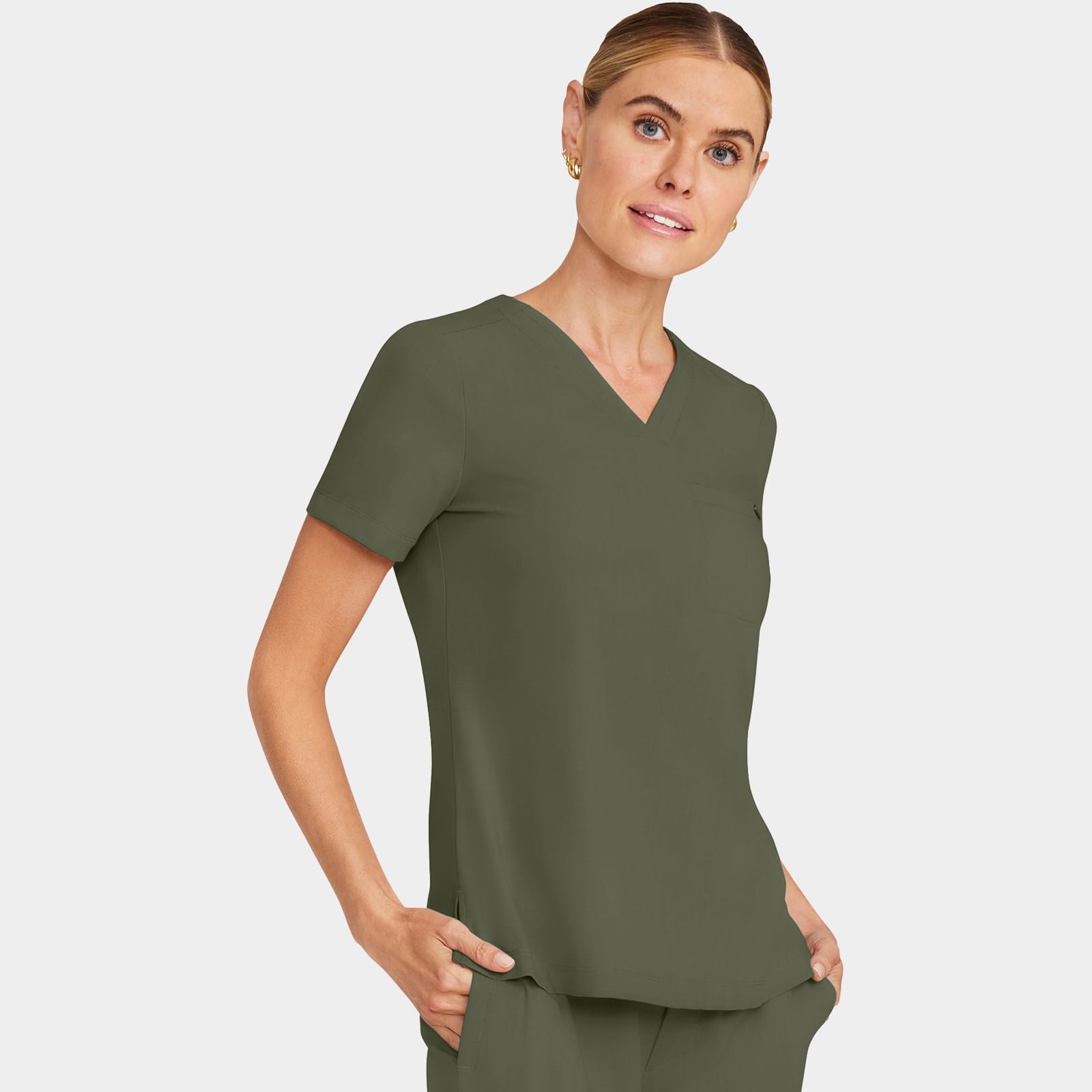 Billie V-Neck Scrub Top | HH755