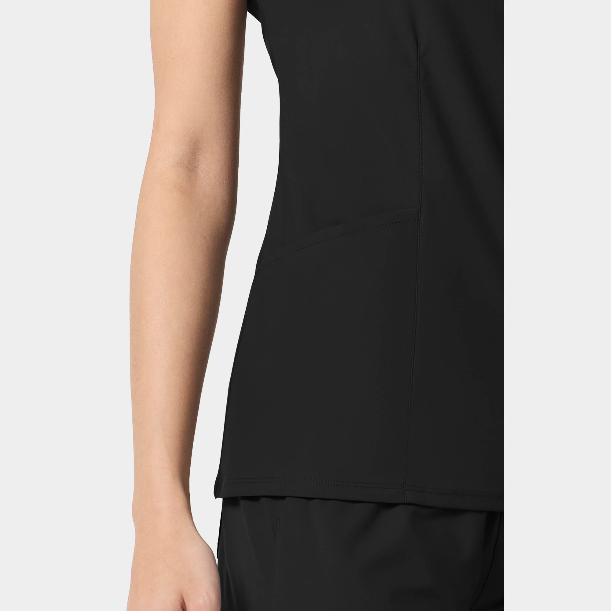 Women's Shaped V-Neck Top | IN00033