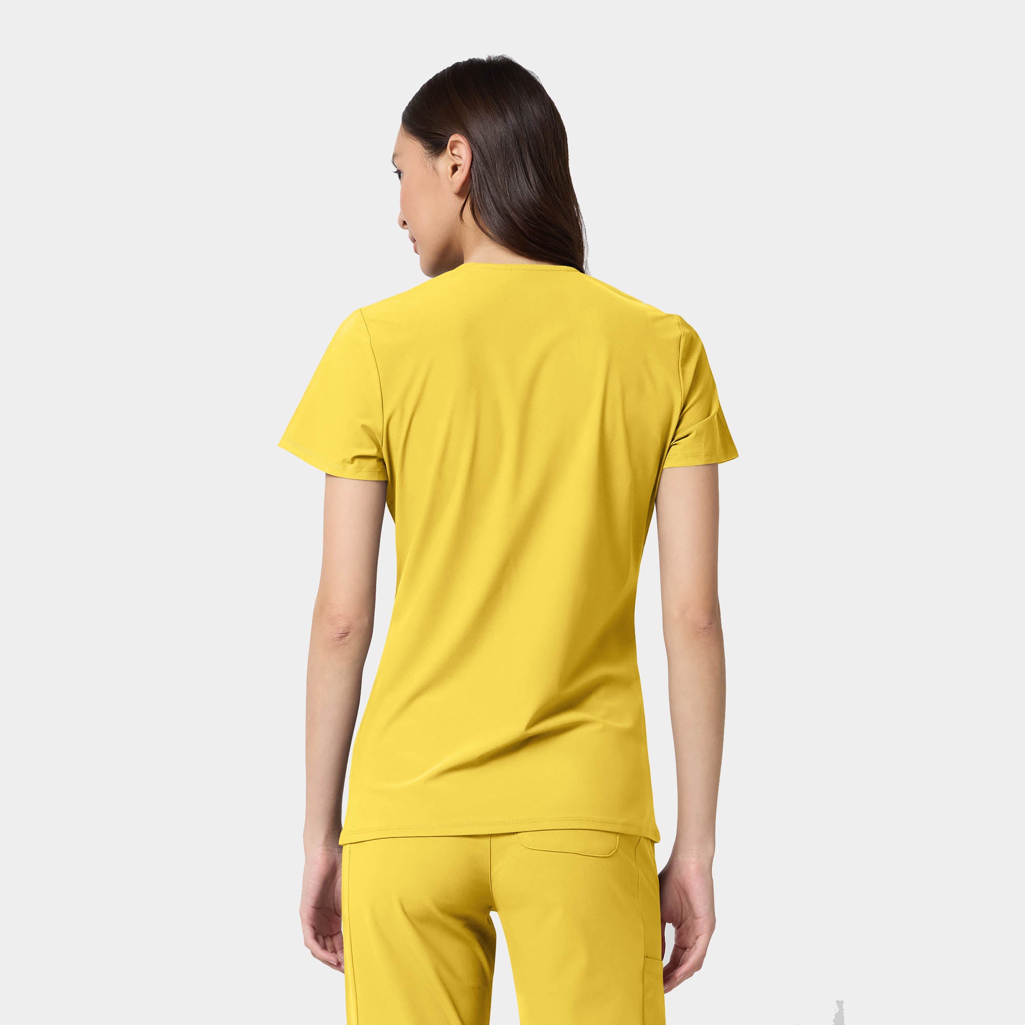 Women's Shaped V-Neck Top | IN00033