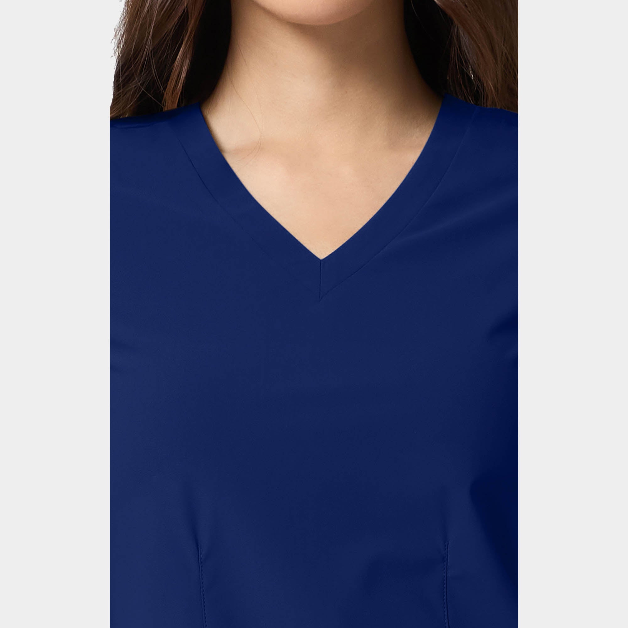 Women's Shaped V-Neck Top | IN00033