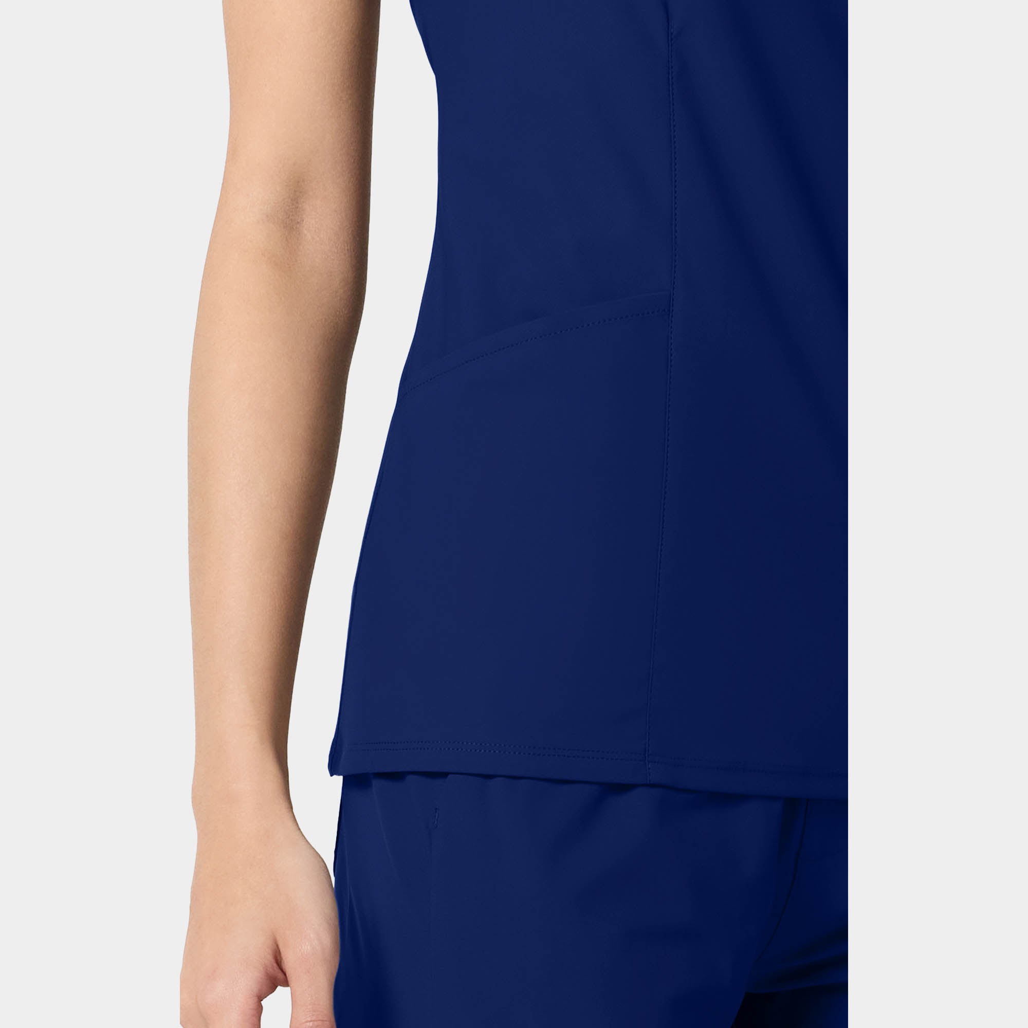 Women's Shaped V-Neck Top | IN00033