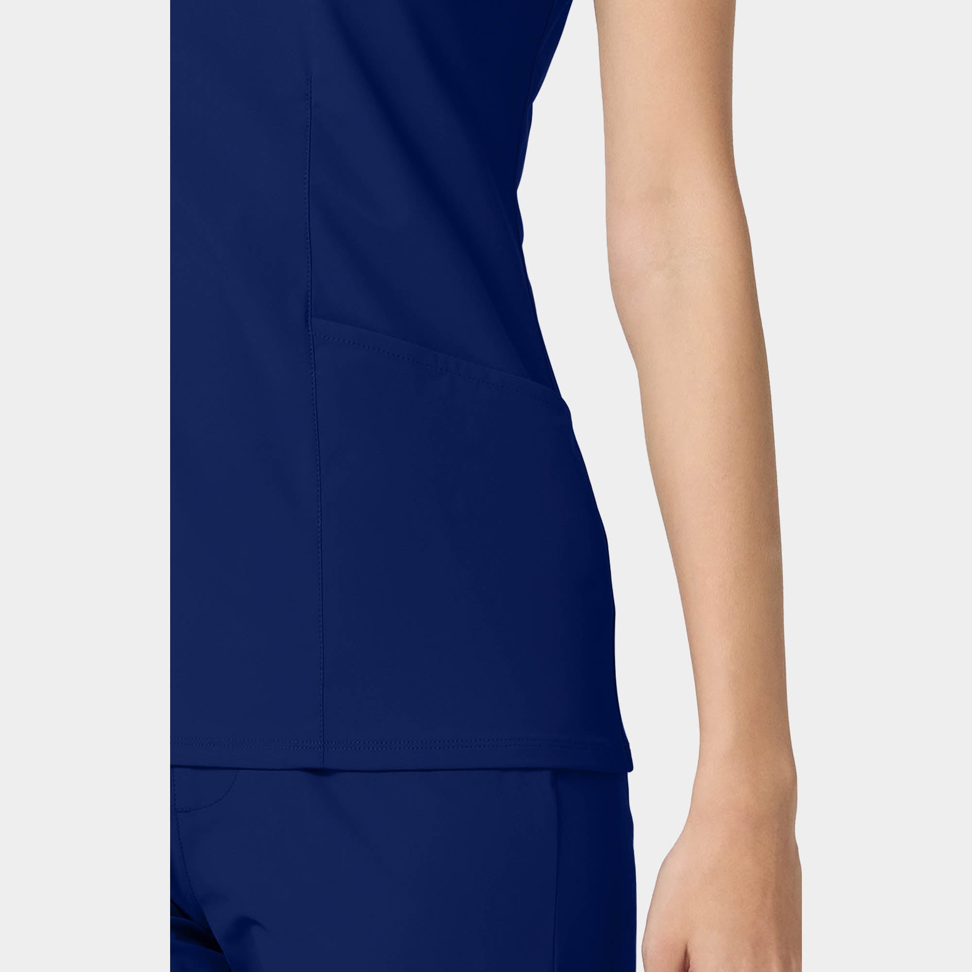 Women's Shaped V-Neck Top | IN00033
