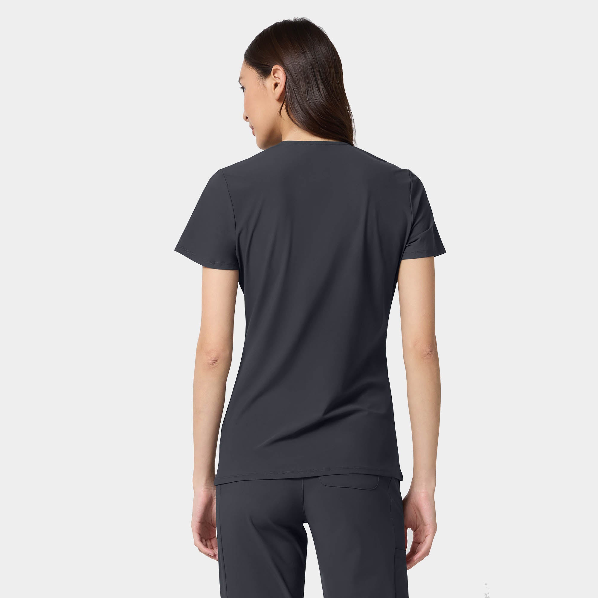 Women's Shaped V-Neck Top | IN00033