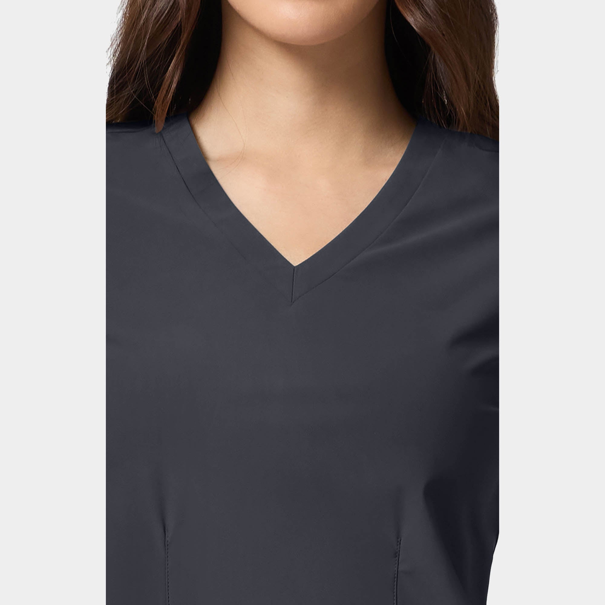 Women's Shaped V-Neck Top | IN00033