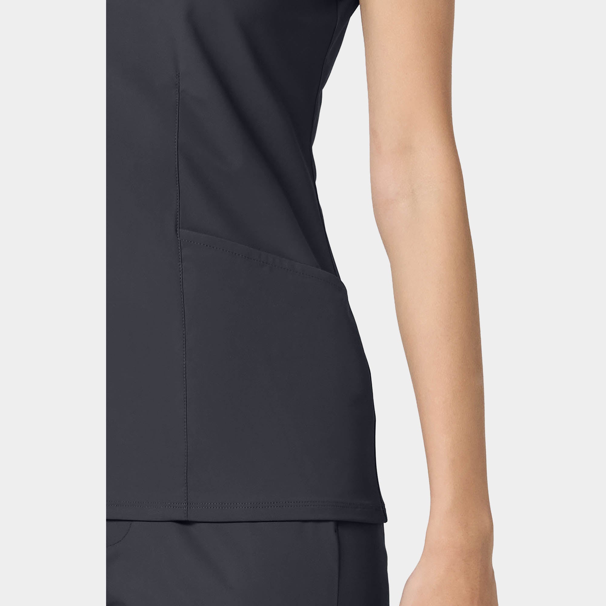 Women's Shaped V-Neck Top | IN00033