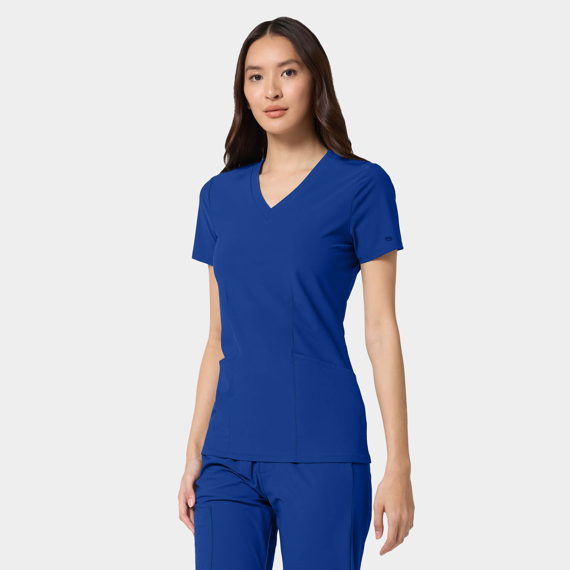 Women's Shaped V-Neck Top | IN00033