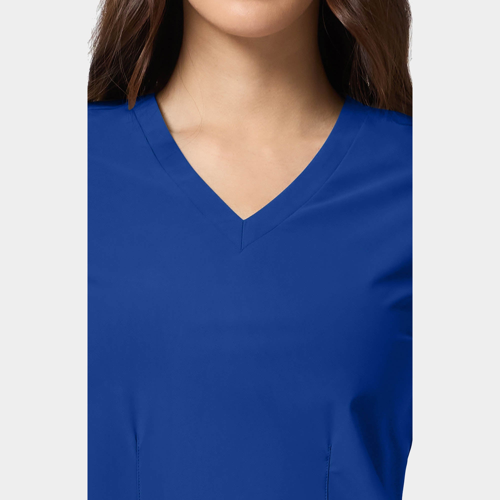 Women's Shaped V-Neck Top | IN00033