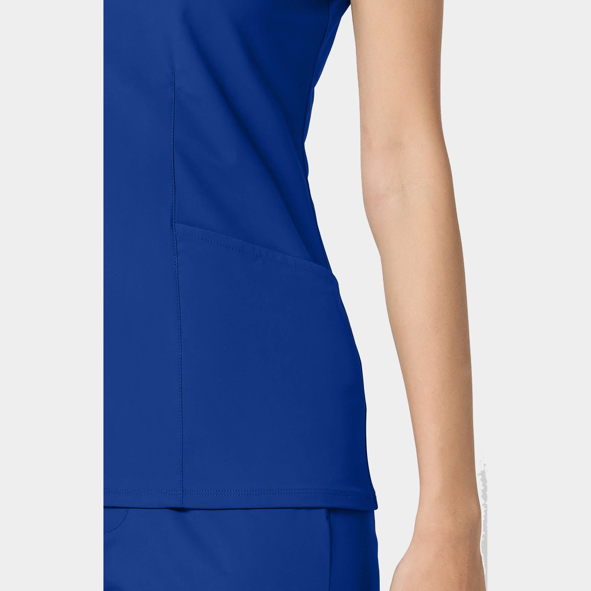Women's Shaped V-Neck Top | IN00033