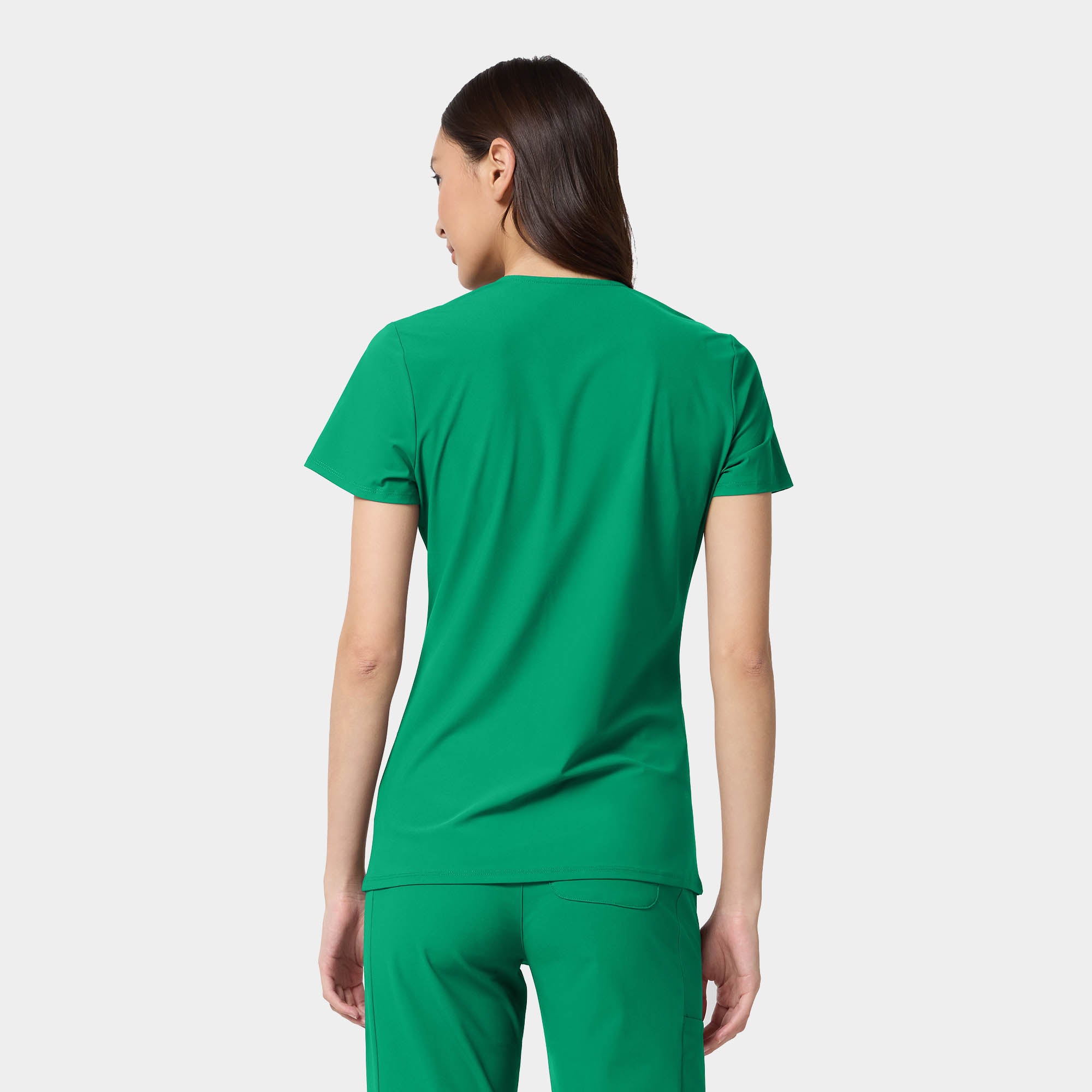Women's Shaped V-Neck Top | IN00033
