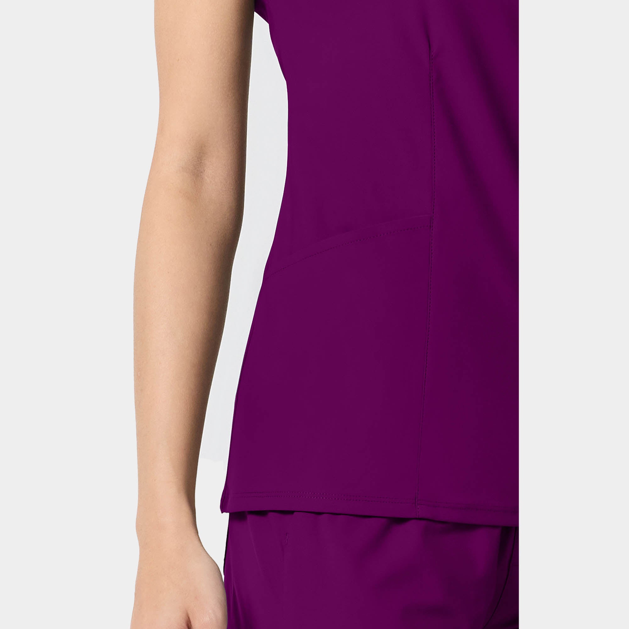 Women's Shaped V-Neck Top | IN00033