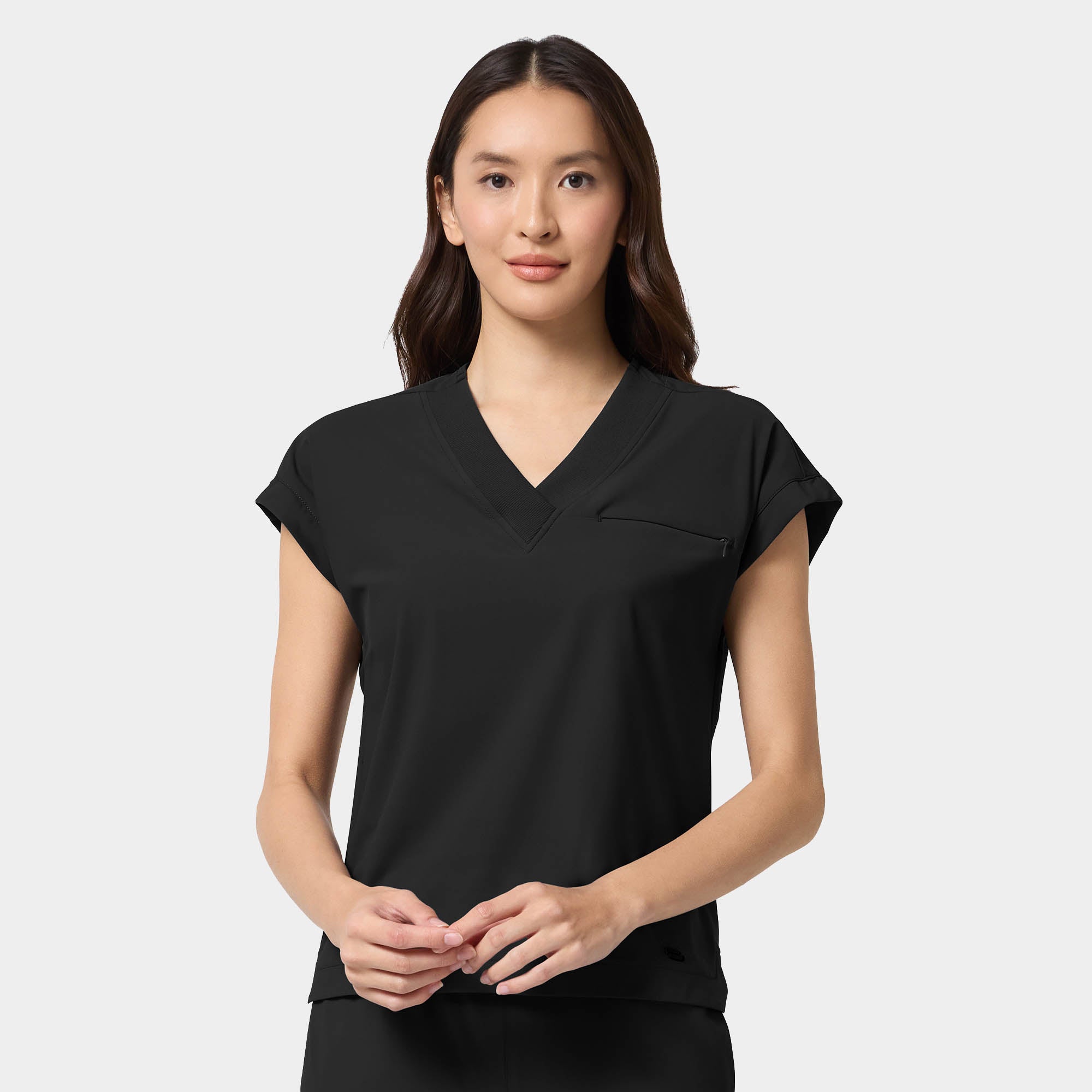 Women’s Tuck-In Dolman V-Neck Scrub Top | IN00034